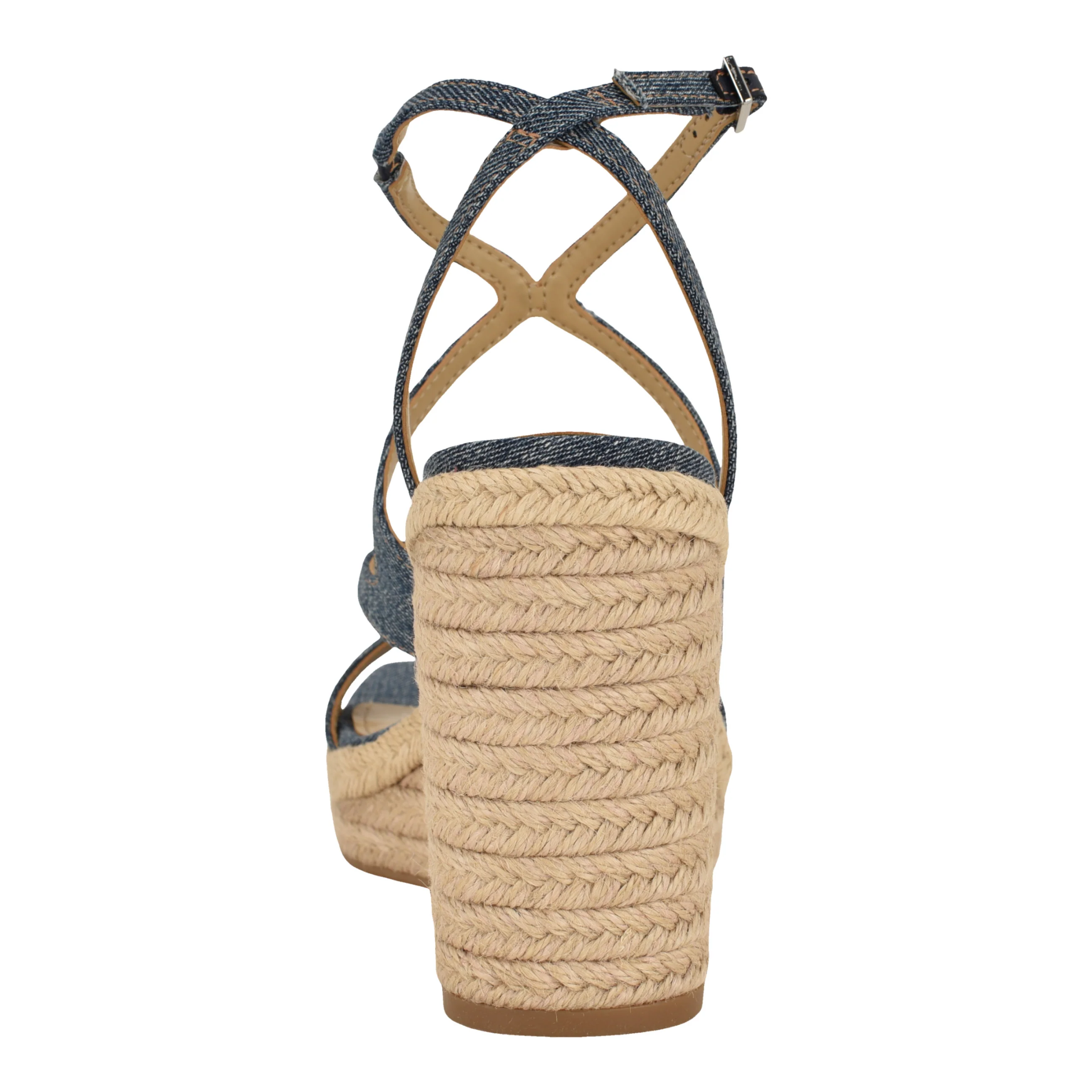 Adriane Strappy Wedge Sandals - Image 4