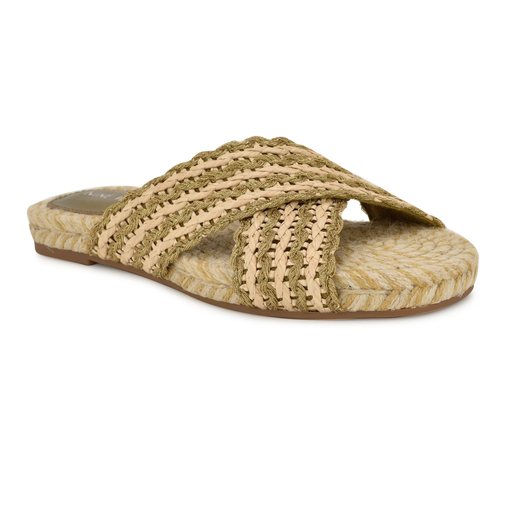 Animay Flat Slide Sandals - Image 2