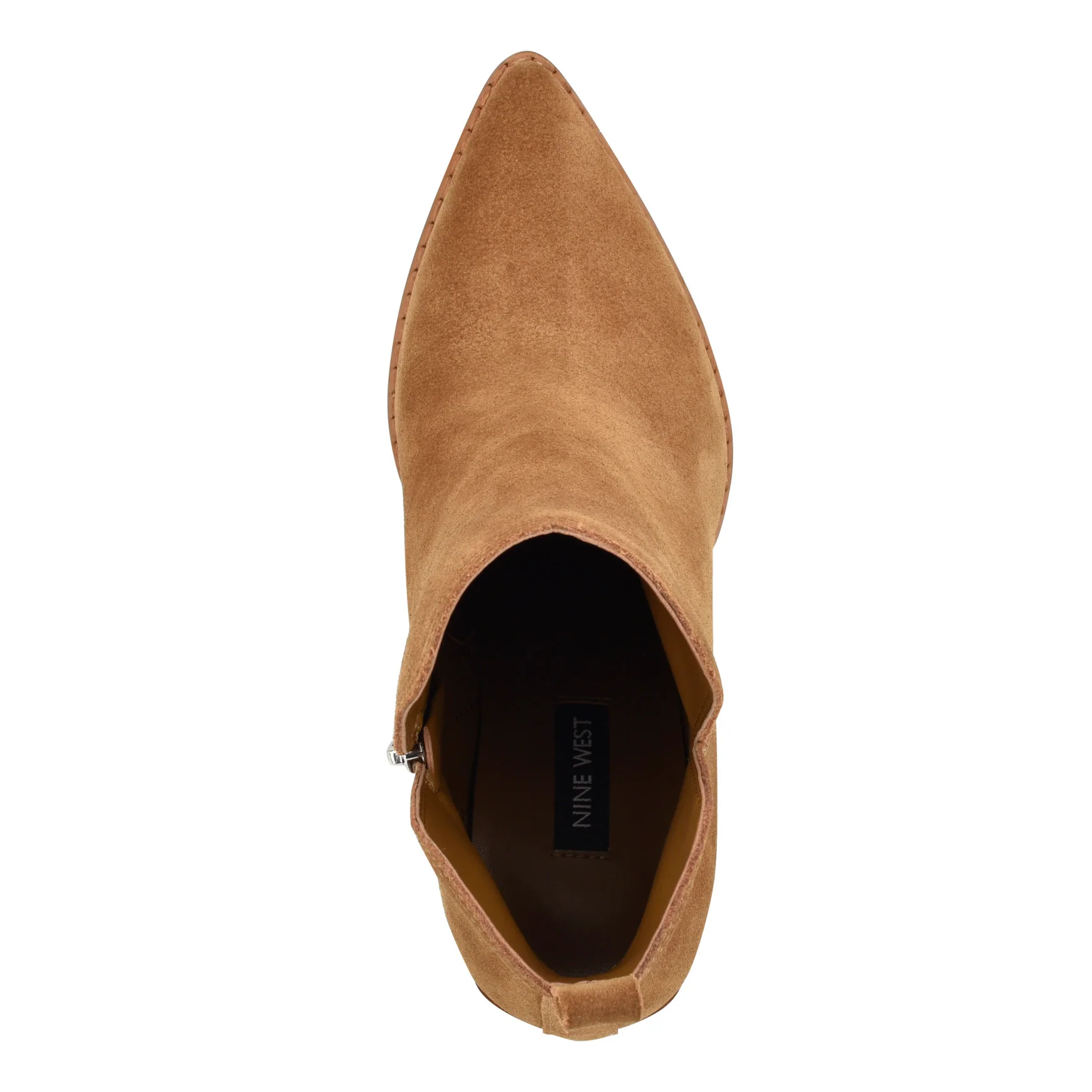 Birds Block Heel Leather Booties - Image 3