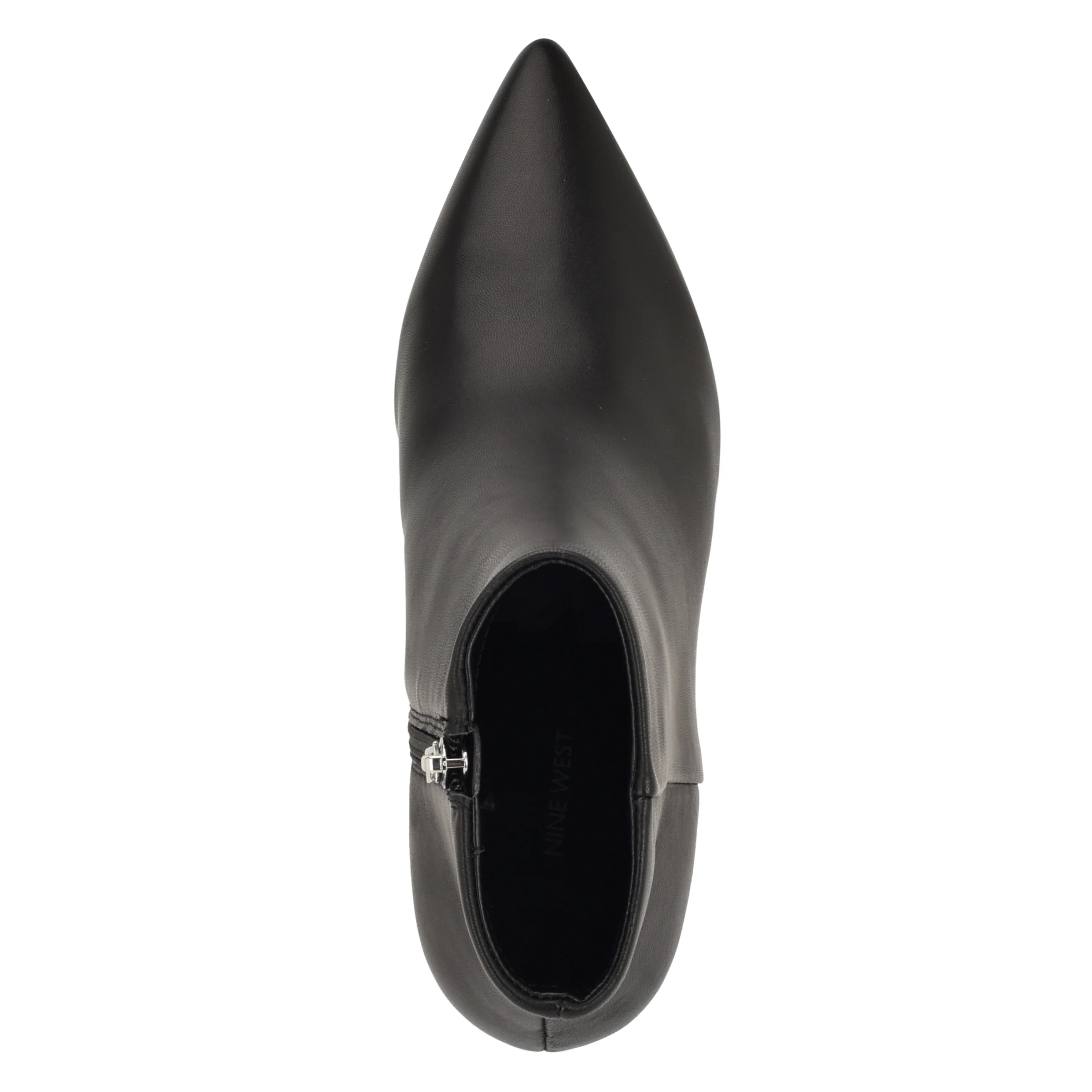 Brite Kitten Heel Ankle Leather Booties - Image 3
