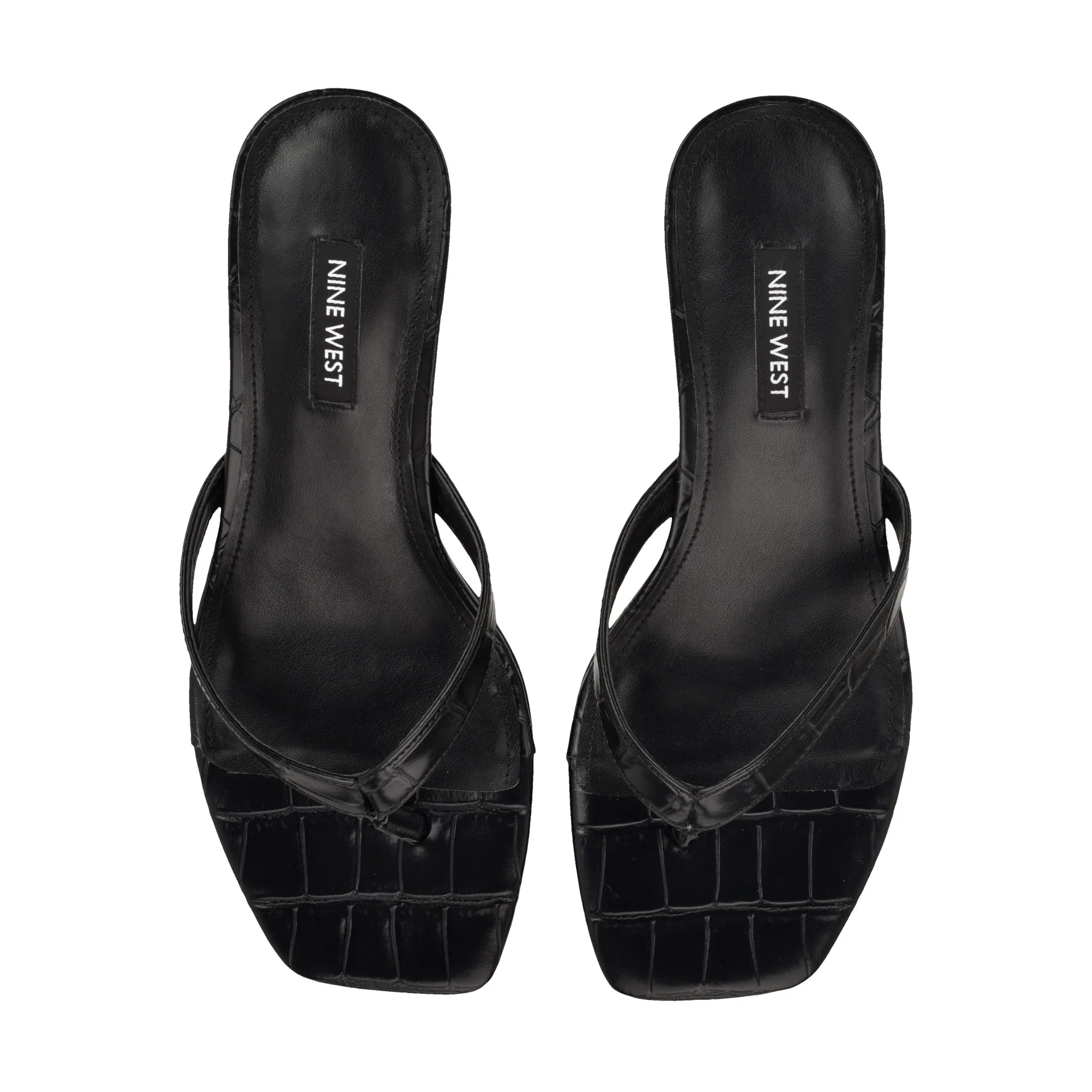 Cassa Thong Kitten Heel Sandals - Image 5