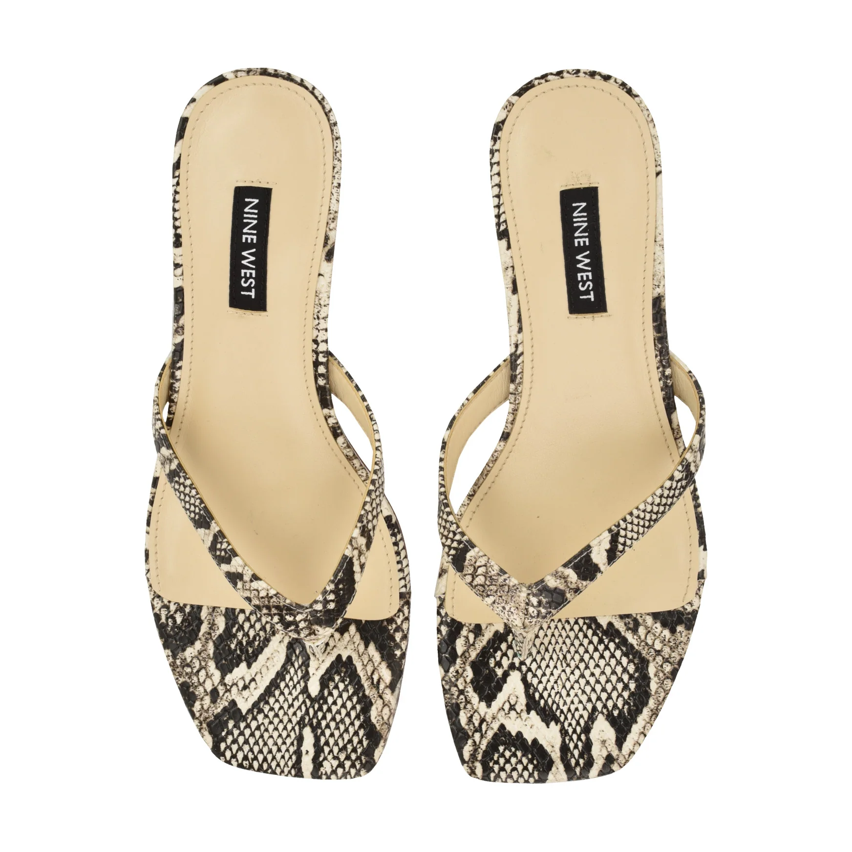 Cassa Thong Kitten Heel Sandals - Image 5