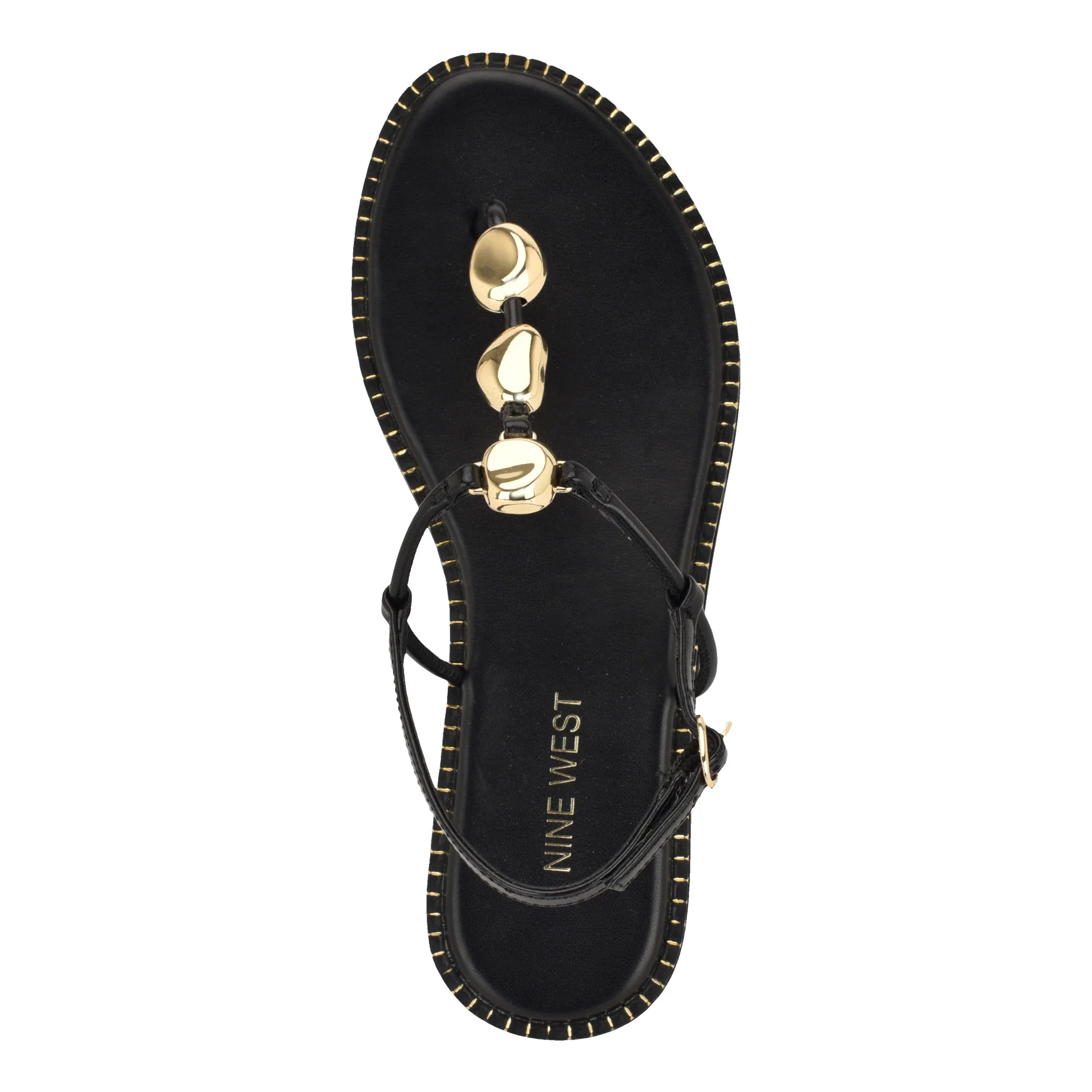 Derika Flat Thong Sandals - Image 3