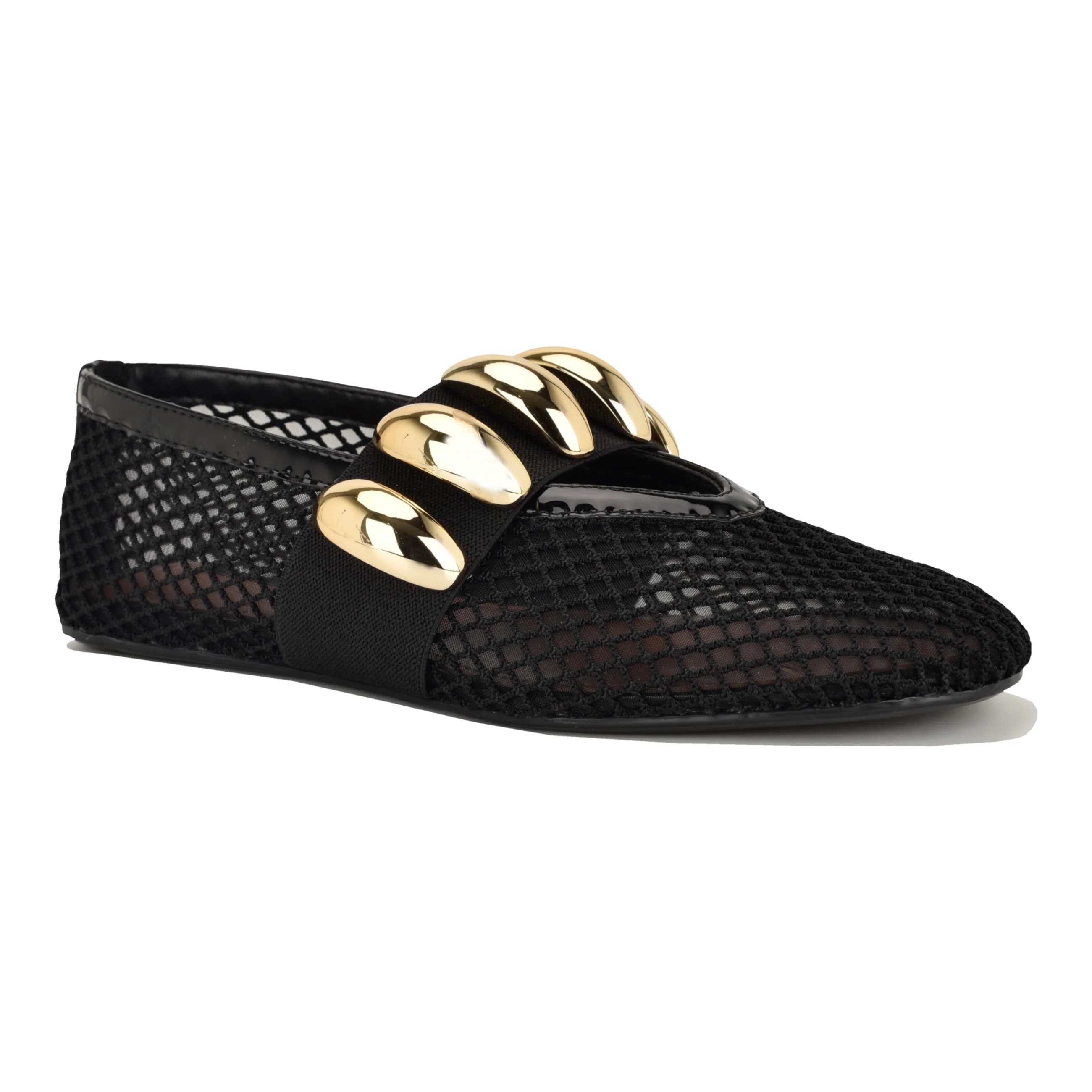 Dorra Mesh Mary Jane Ballet Flats - Image 2