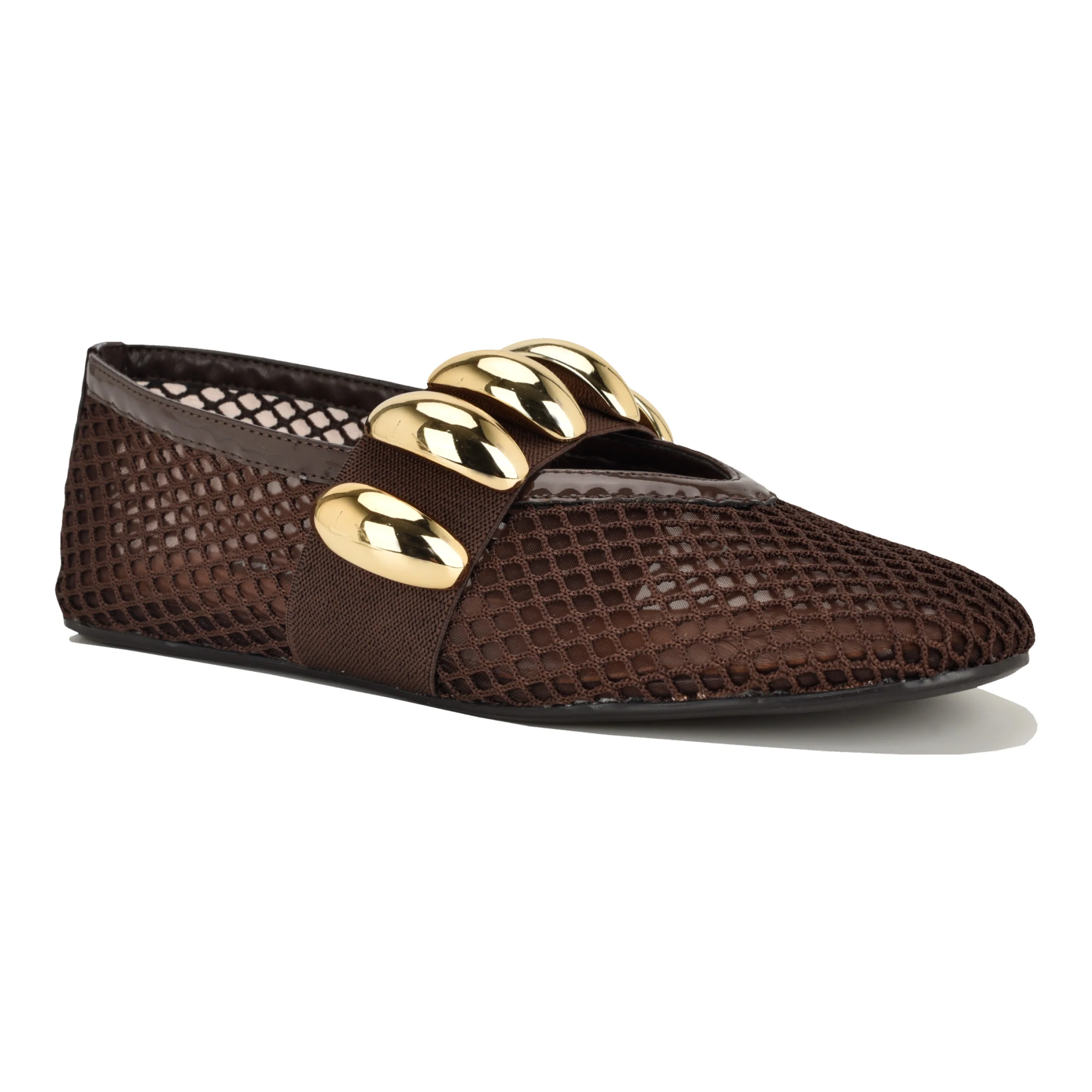 Dorra Mesh Mary Jane Ballet Flats - Image 2