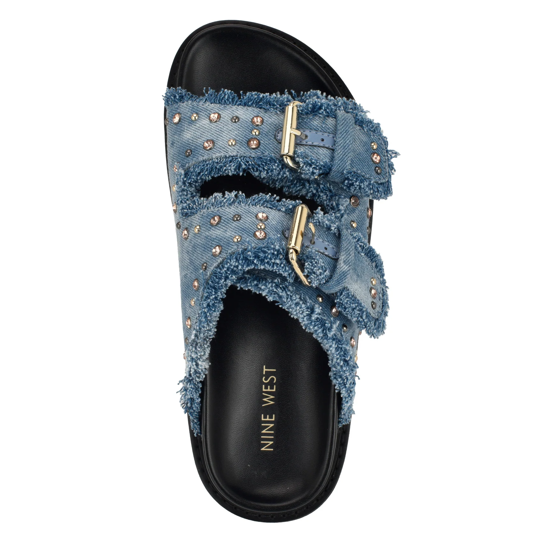 Eleny Buckle Slide Sandals - Image 3