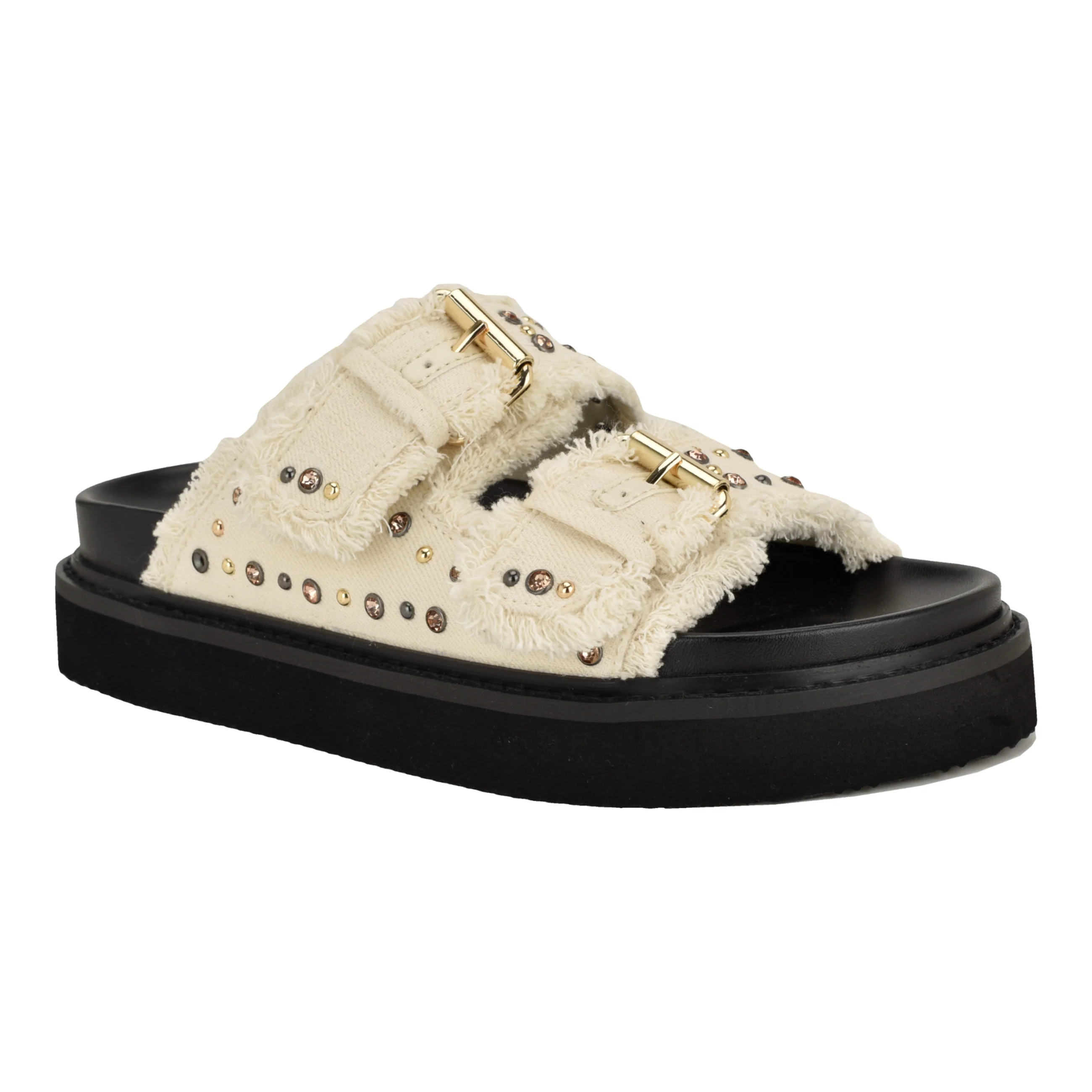Eleny Buckle Slide Sandals - Image 2