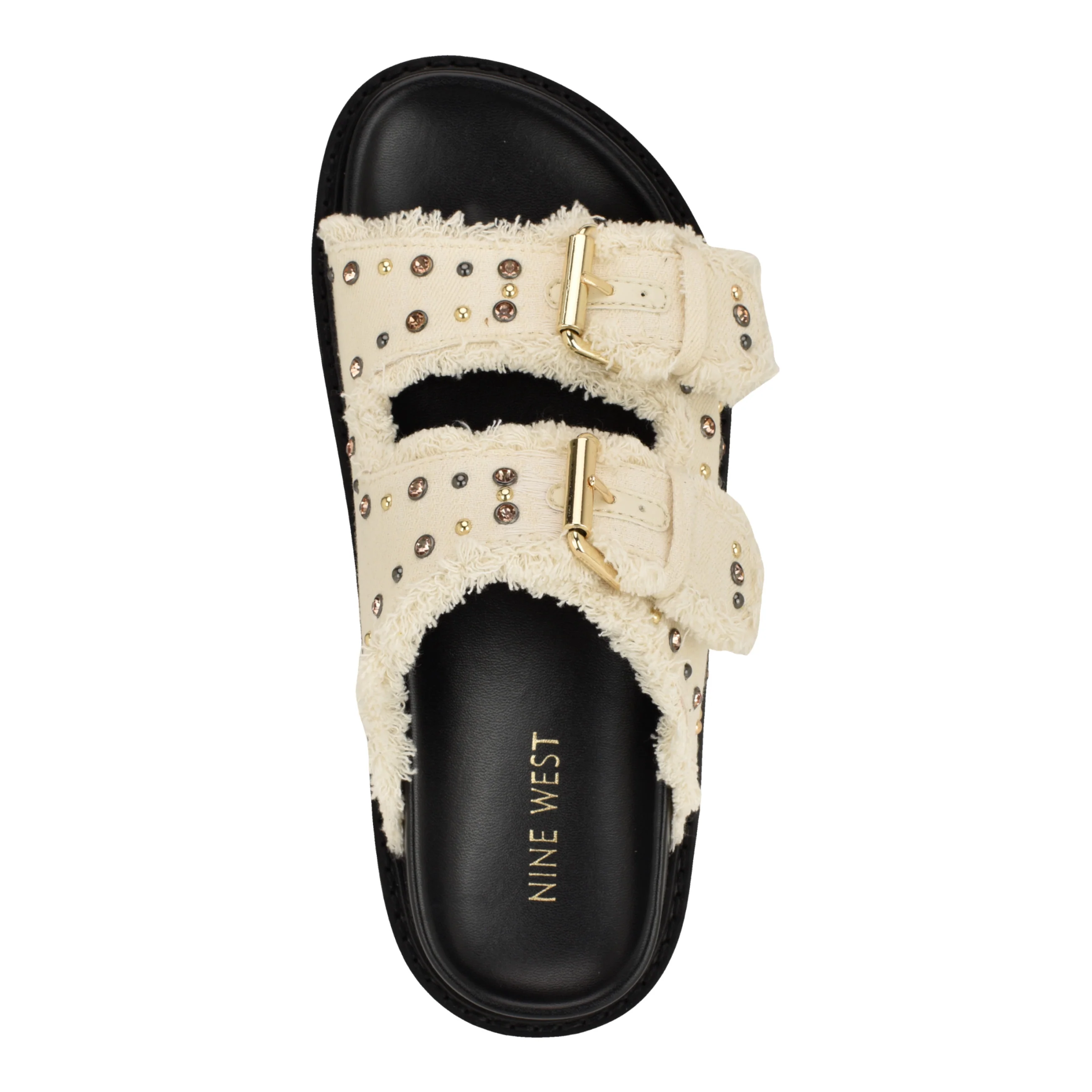 Eleny Buckle Slide Sandals - Image 3