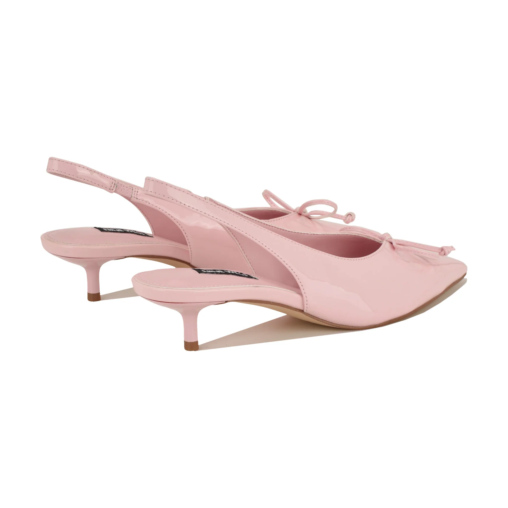 Evaa Kitten Heel Slingback Pumps - Image 3