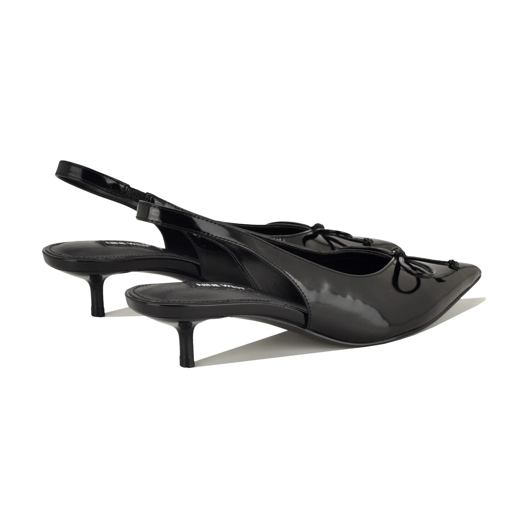 Evaa Kitten Heel Slingback Pumps - Image 3