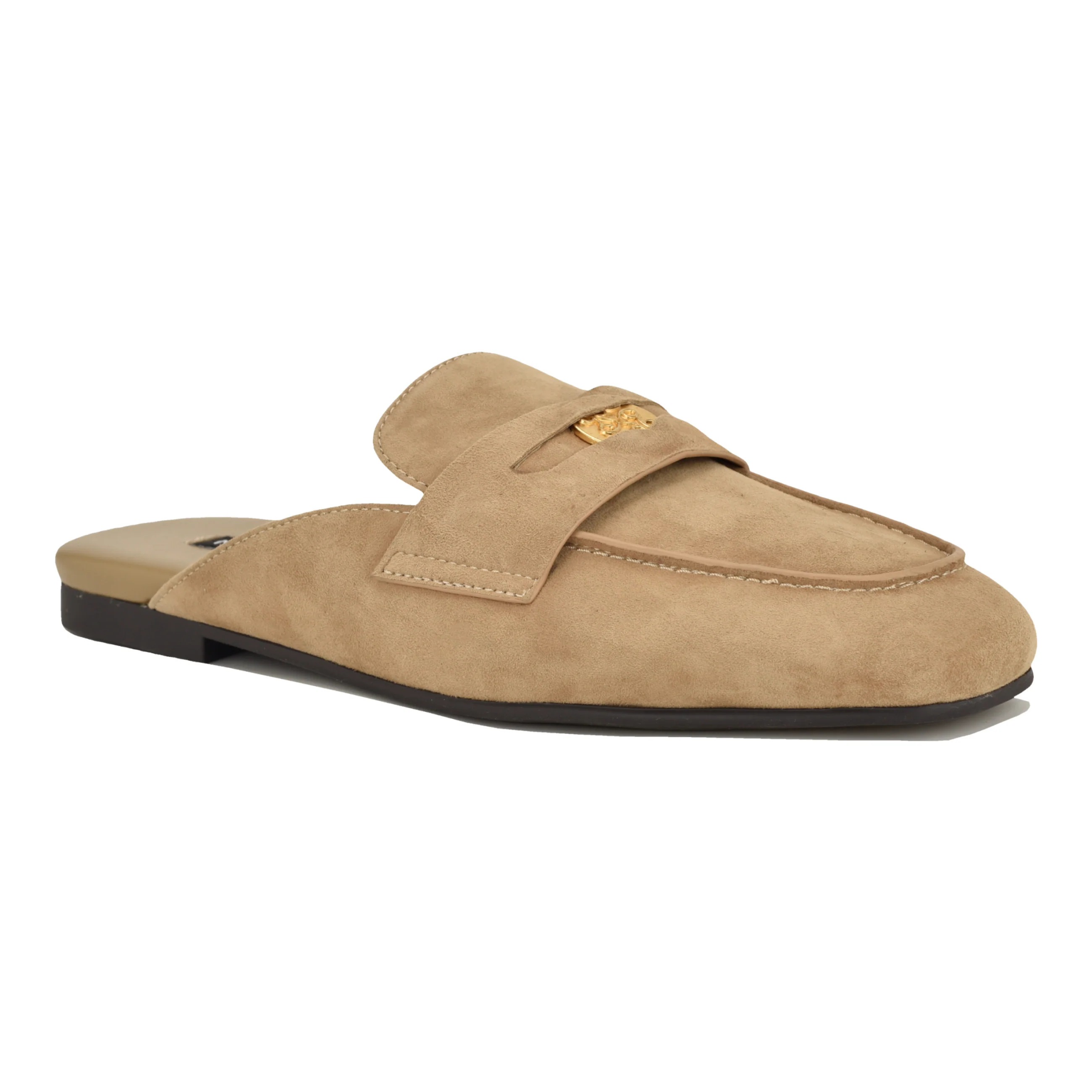 Evans Leather Loafer Mules - Image 2
