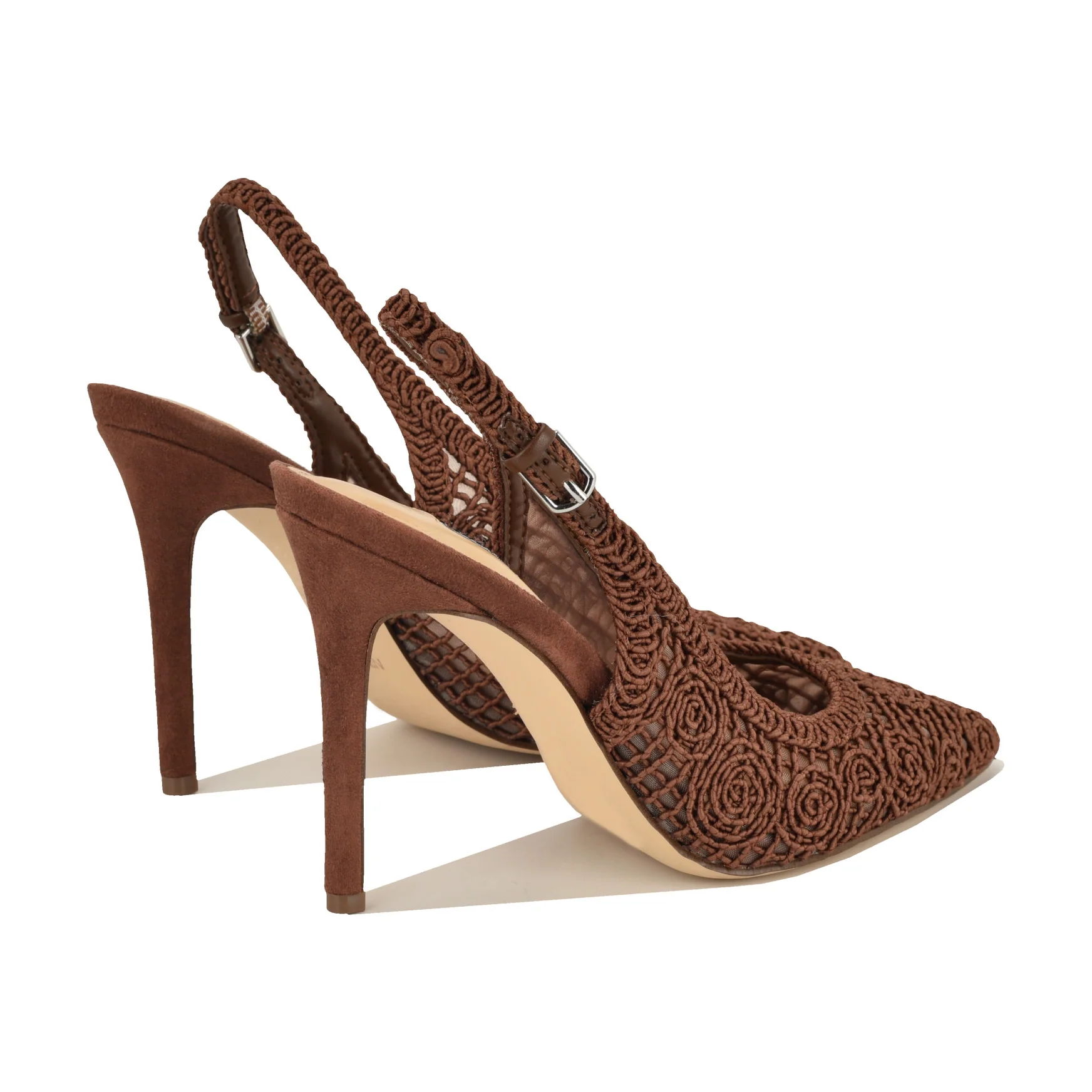 Fantels Woven Slingback Pumps - Image 3