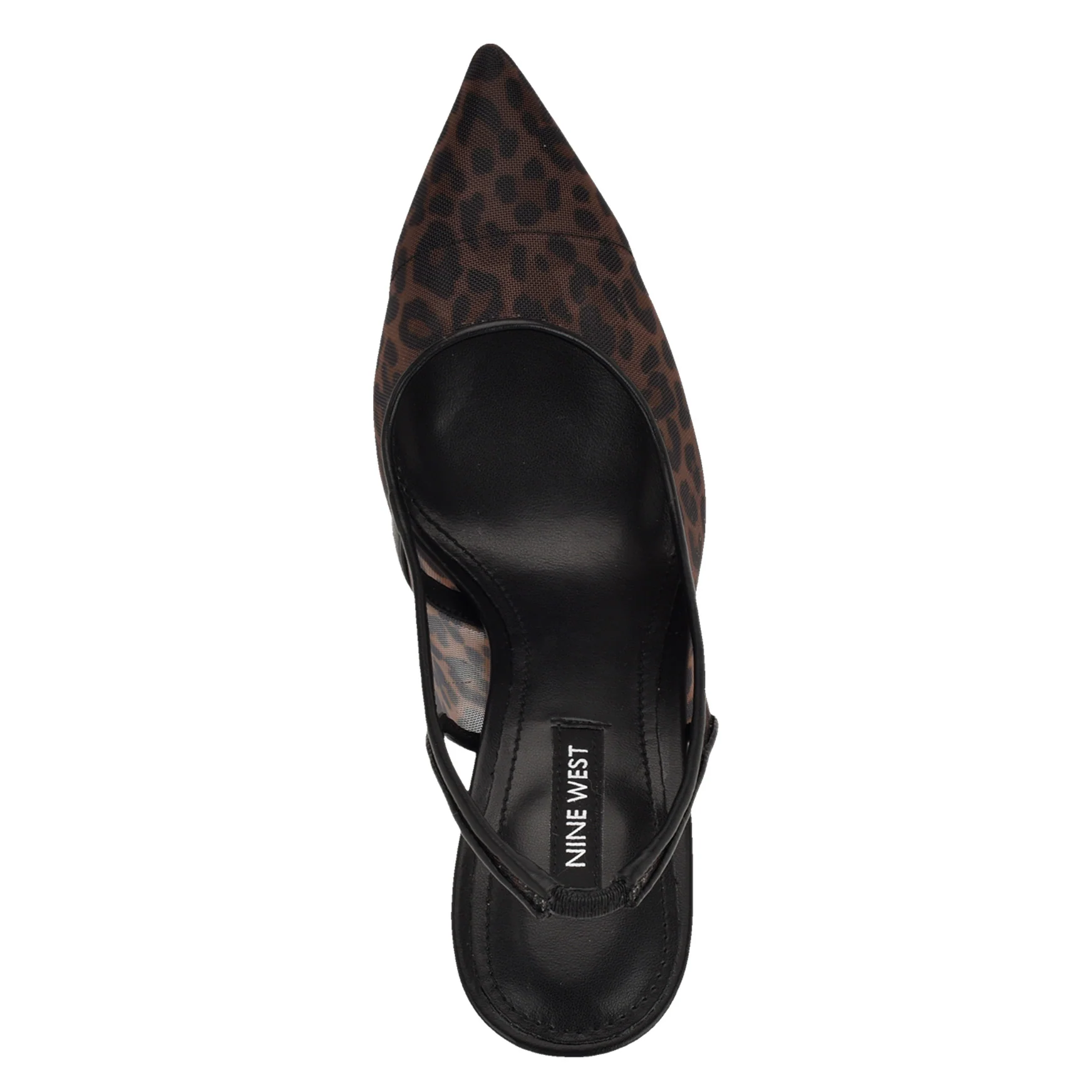 Feather Pointy Toe Slingback Pumps - Image 3