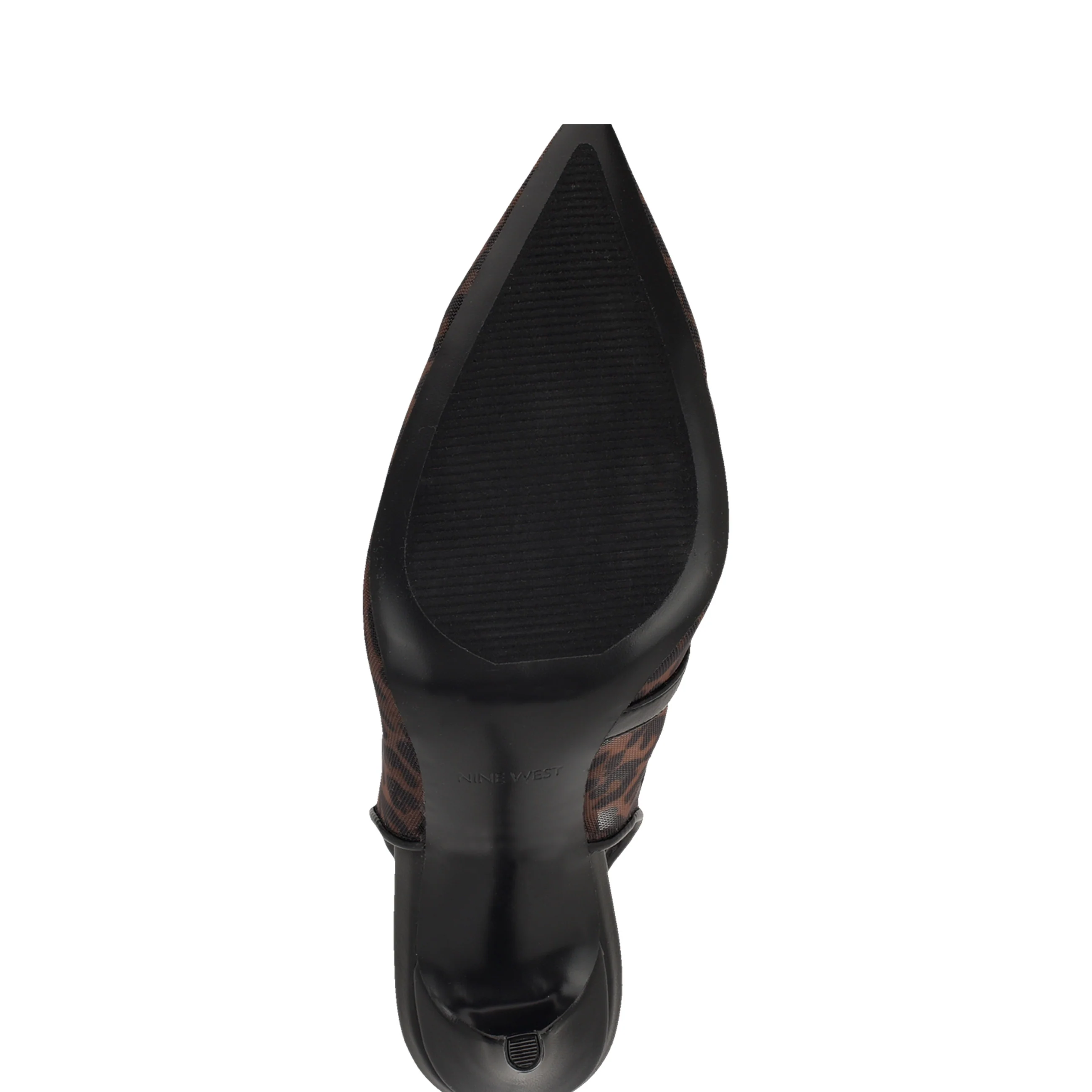 Feather Pointy Toe Slingback Pumps - Image 5