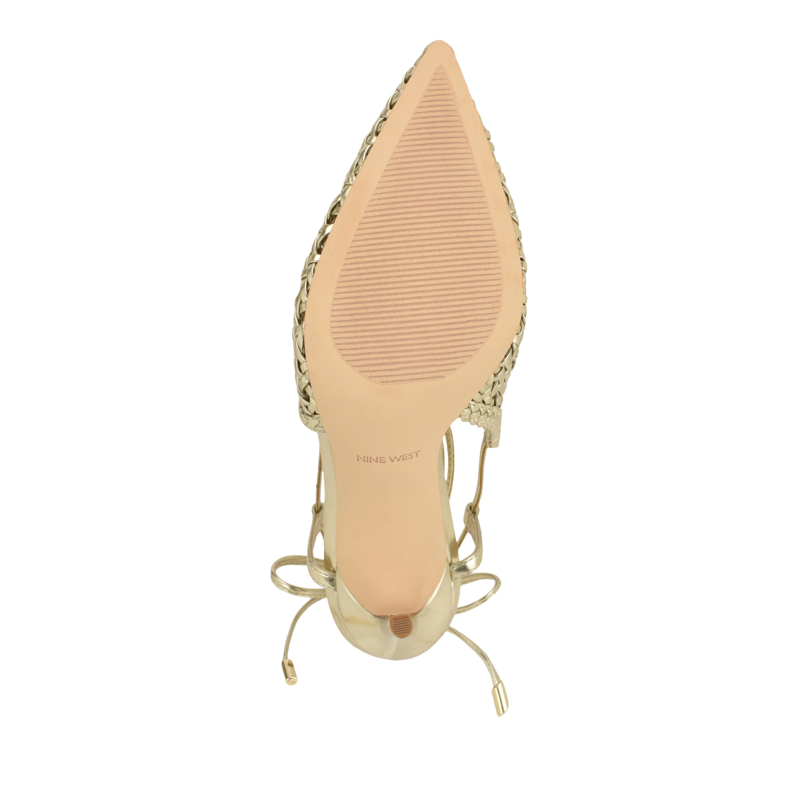 Fessla Woven Ankle Wrap Pumps - Image 5