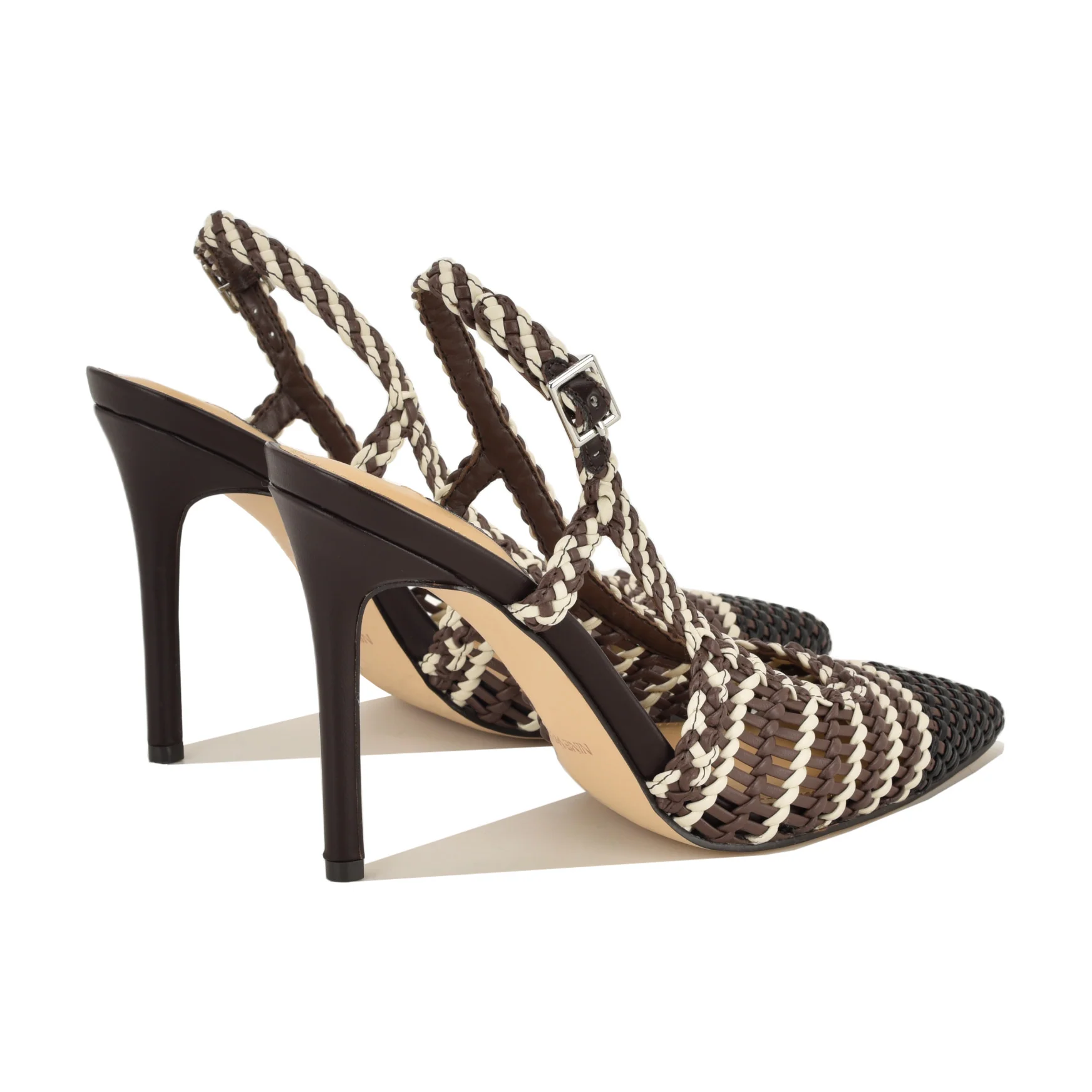 Fresky Woven Slingback Pumps - Image 3