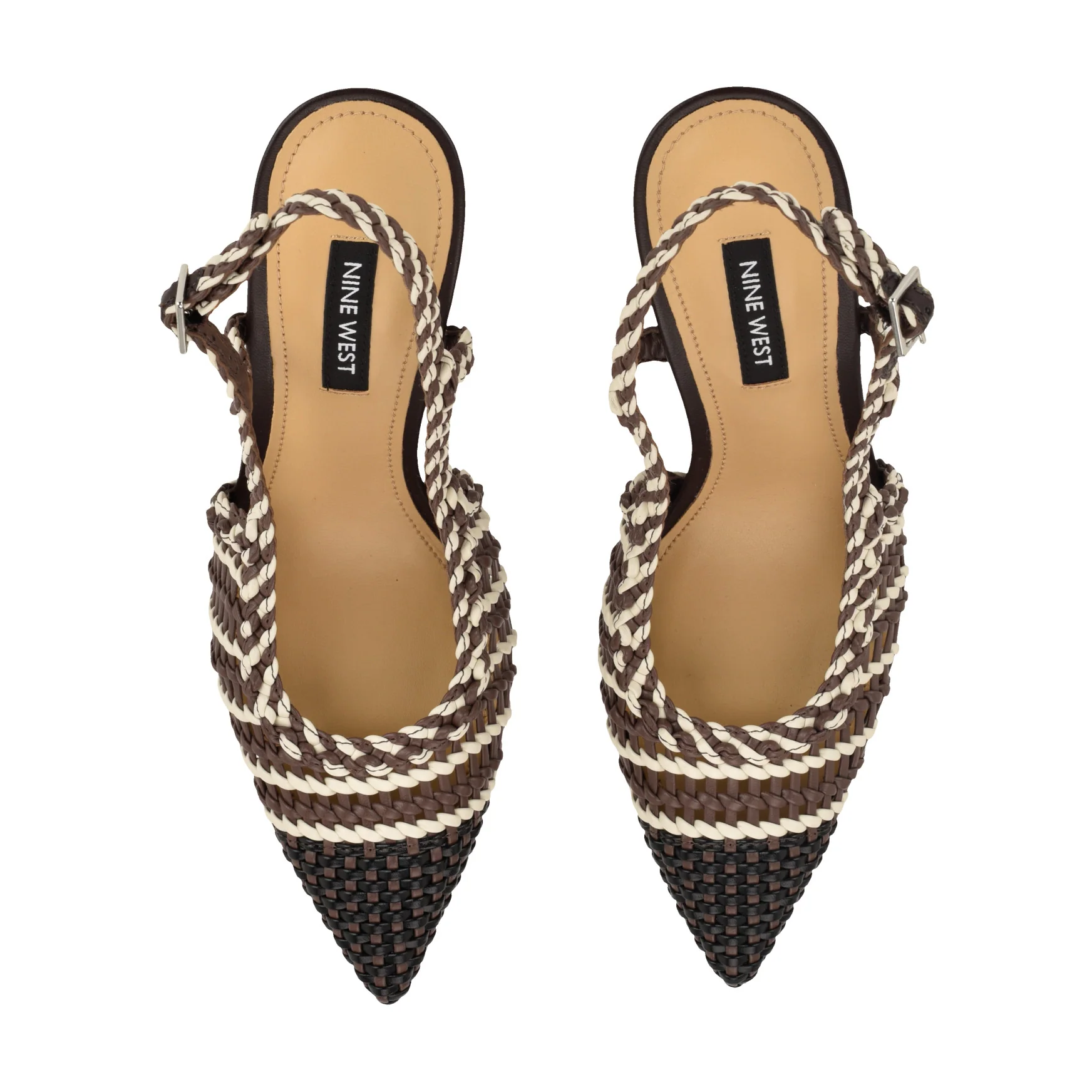 Fresky Woven Slingback Pumps - Image 5