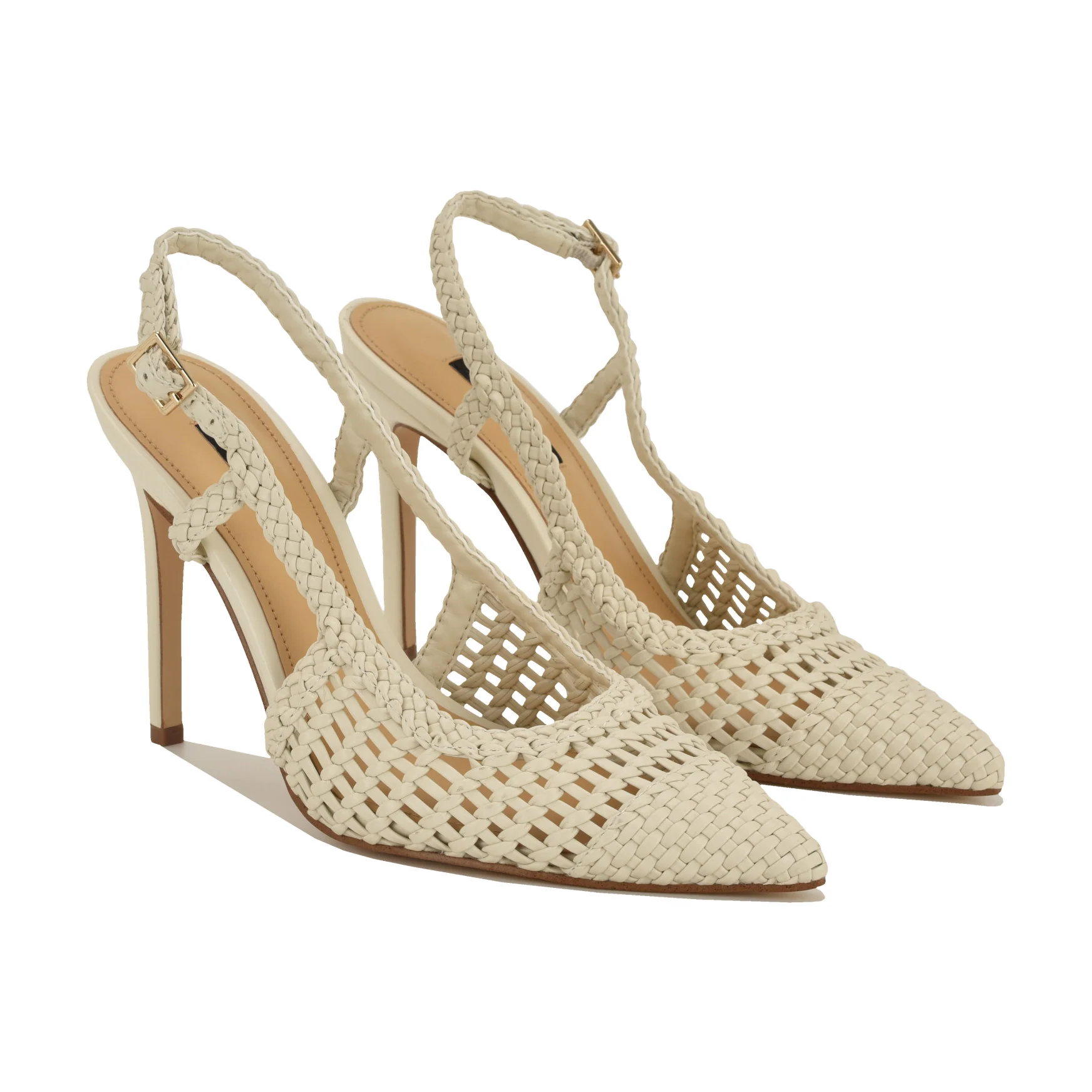 Fresky Woven Slingback Pumps - Image 2