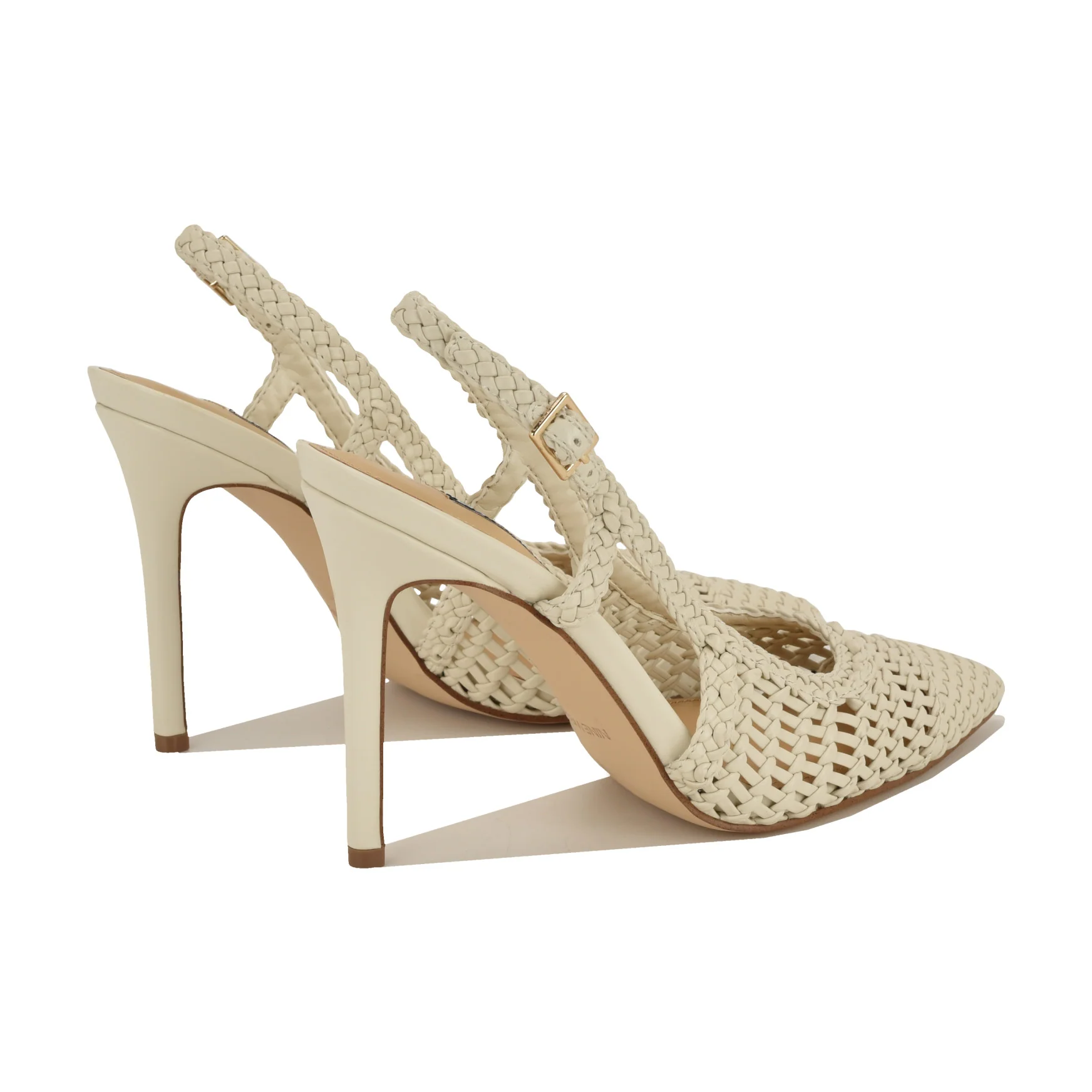 Fresky Woven Slingback Pumps - Image 3
