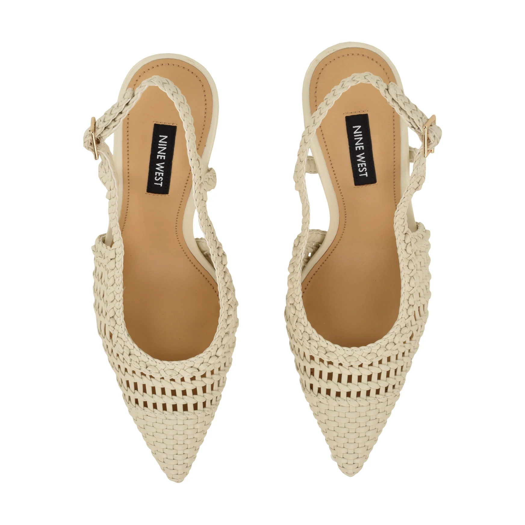 Fresky Woven Slingback Pumps - Image 5