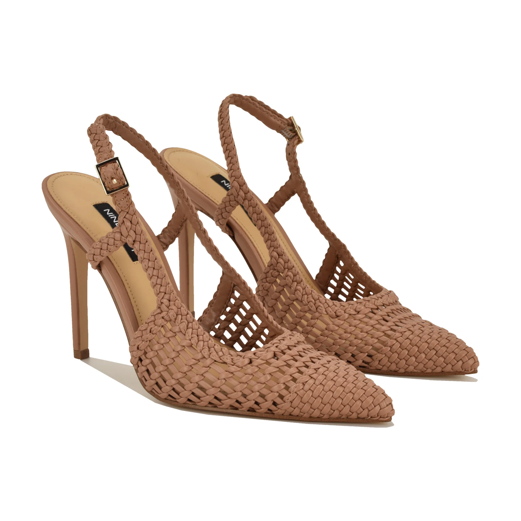 Fresky Woven Slingback Pumps - Image 2
