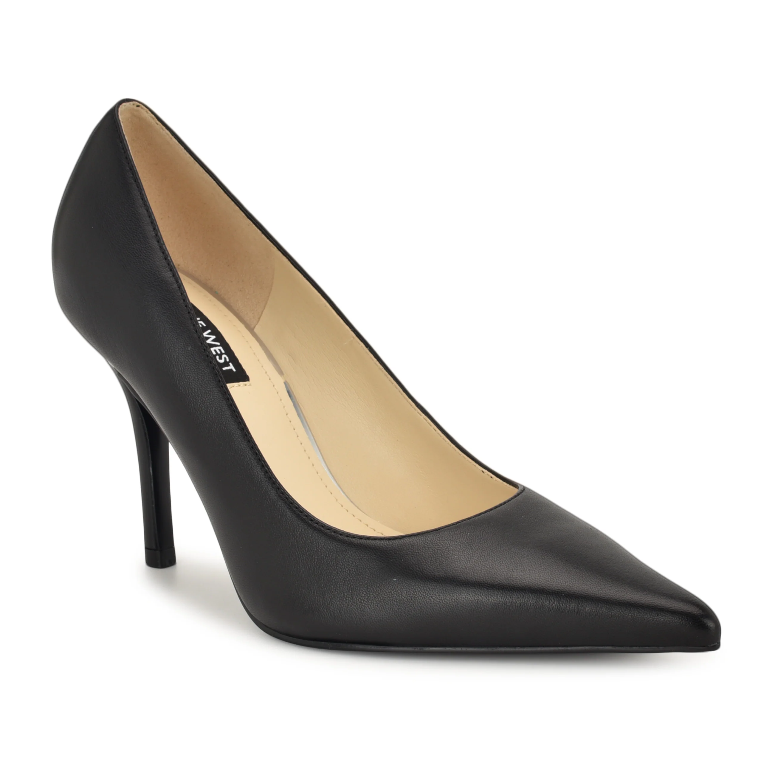 Gemmha Leather Pointy Toe Pumps - Image 2