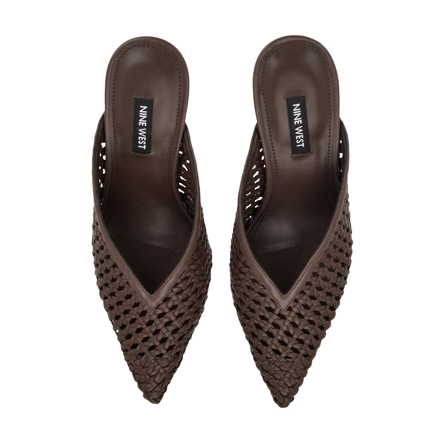 Grasso Woven Mule Pumps - Image 5