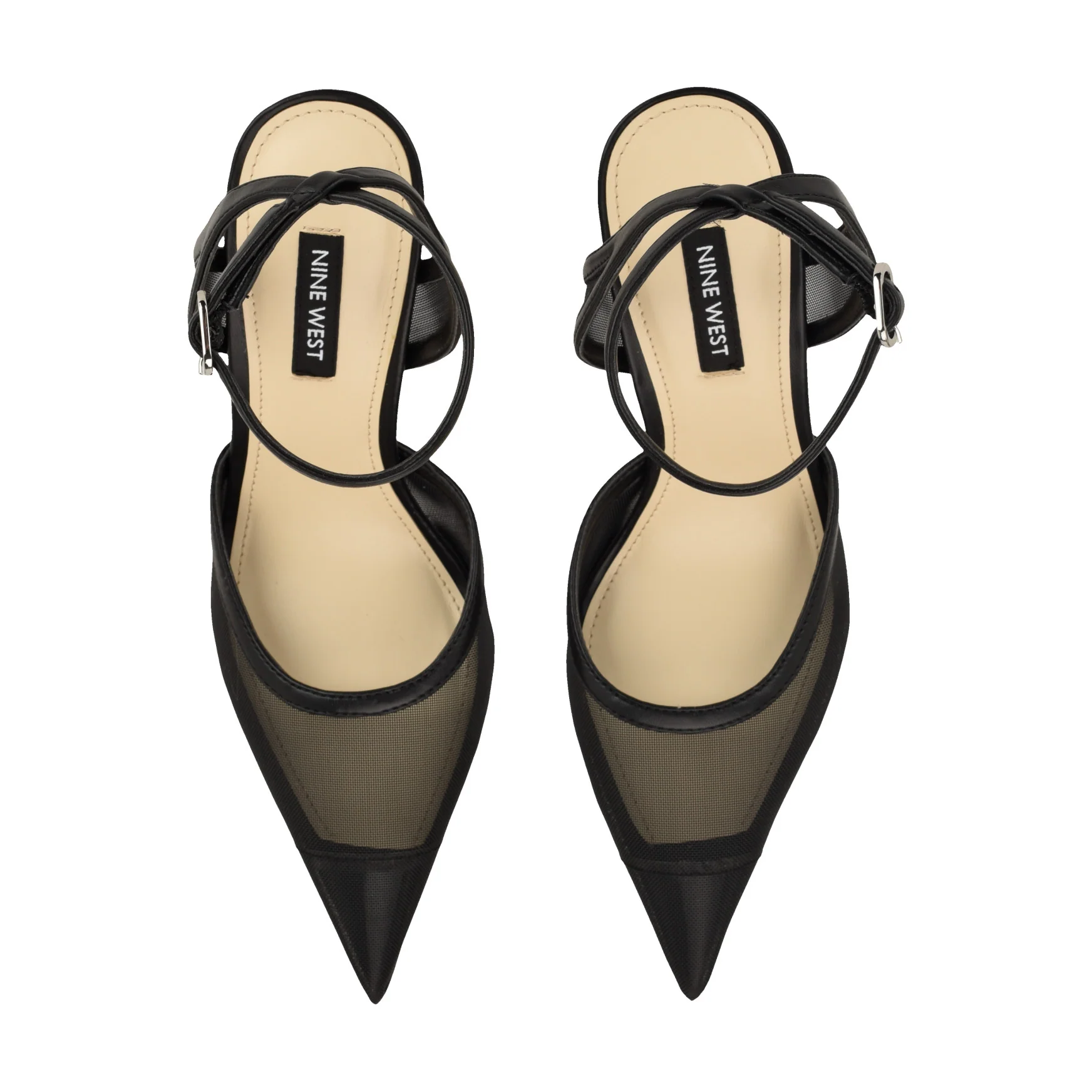 Gullia Mesh Ankle Strap Pumps - Image 5