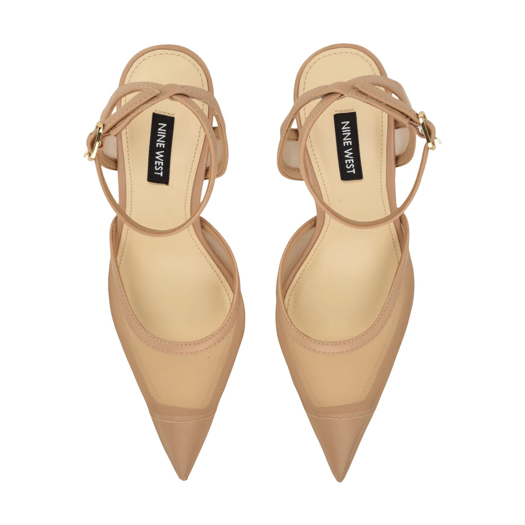 Gullia Mesh Ankle Strap Pumps - Image 5