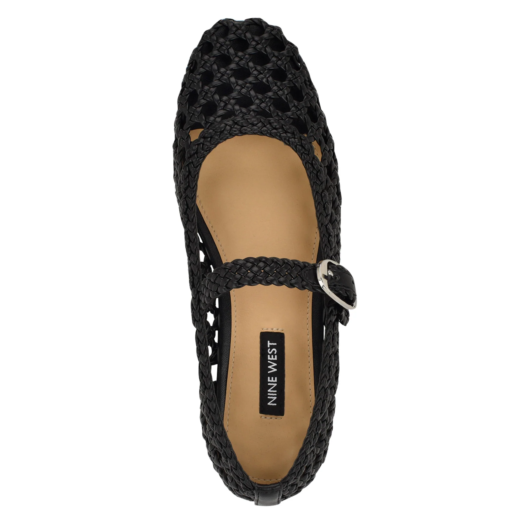 Halie Woven Mary Jane Flats - Image 3