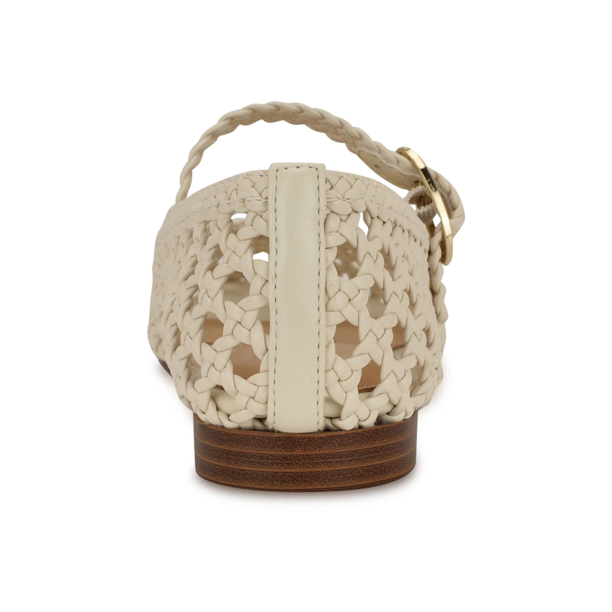 Halie Woven Mary Jane Flats - Image 4
