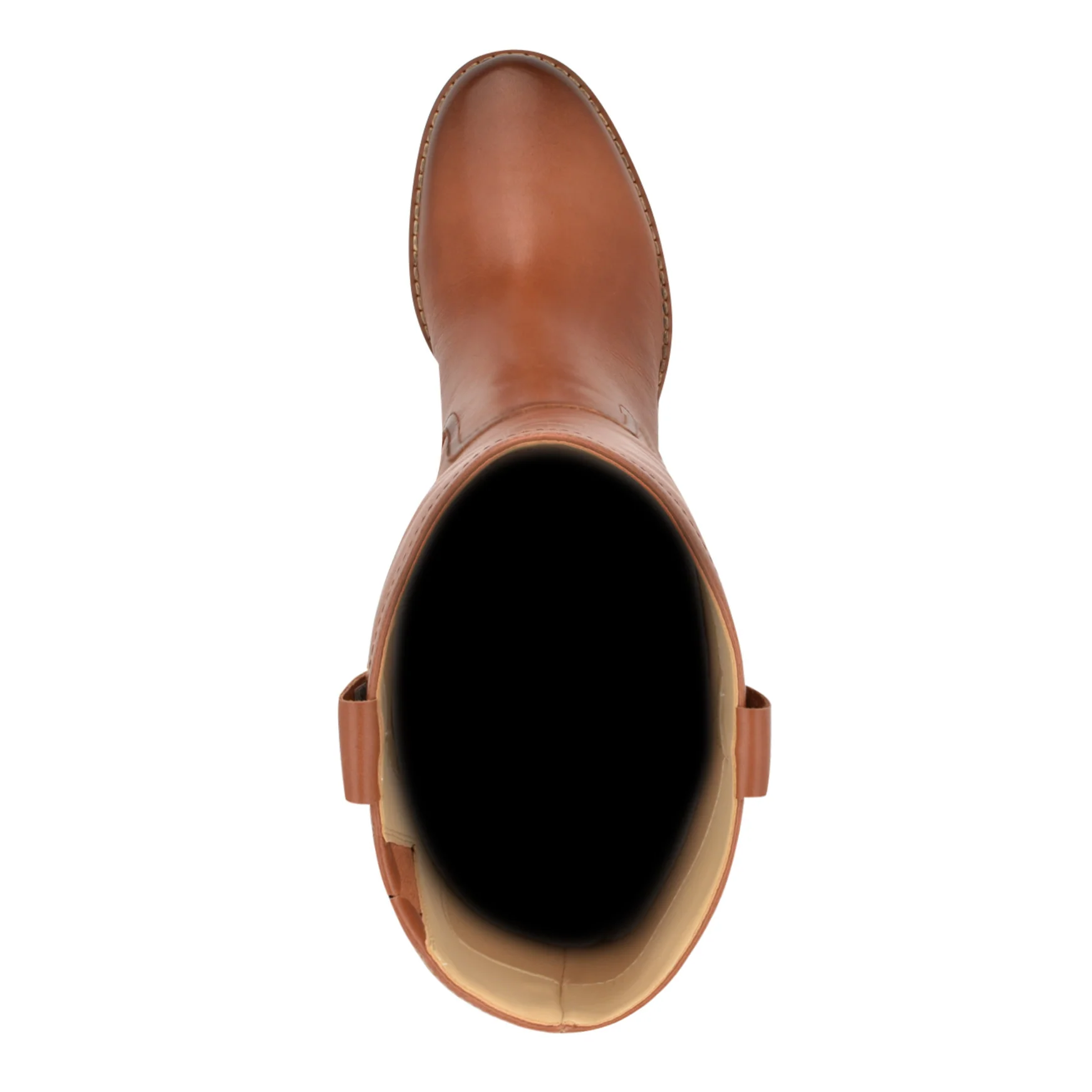 Hecee Block Heel Tailored Leather Boots - Image 3