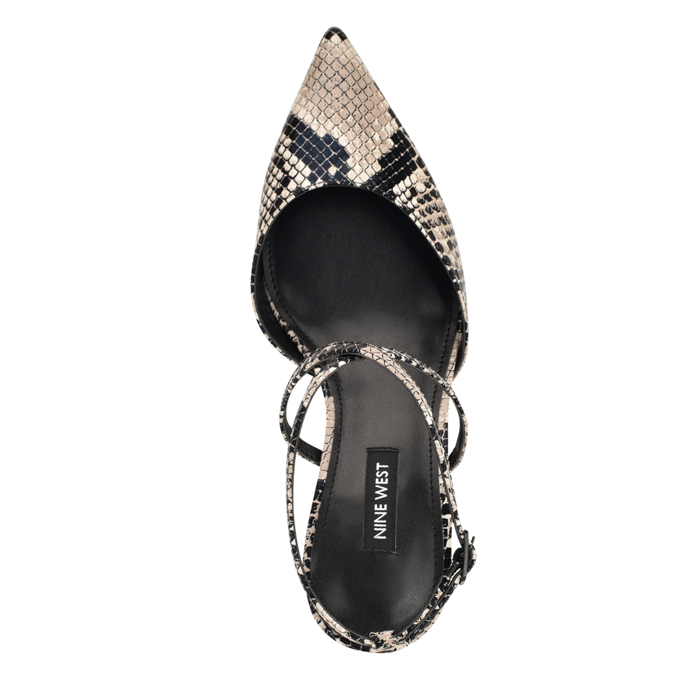 Idorna Strappy Pointy Toe Pumps - Image 3