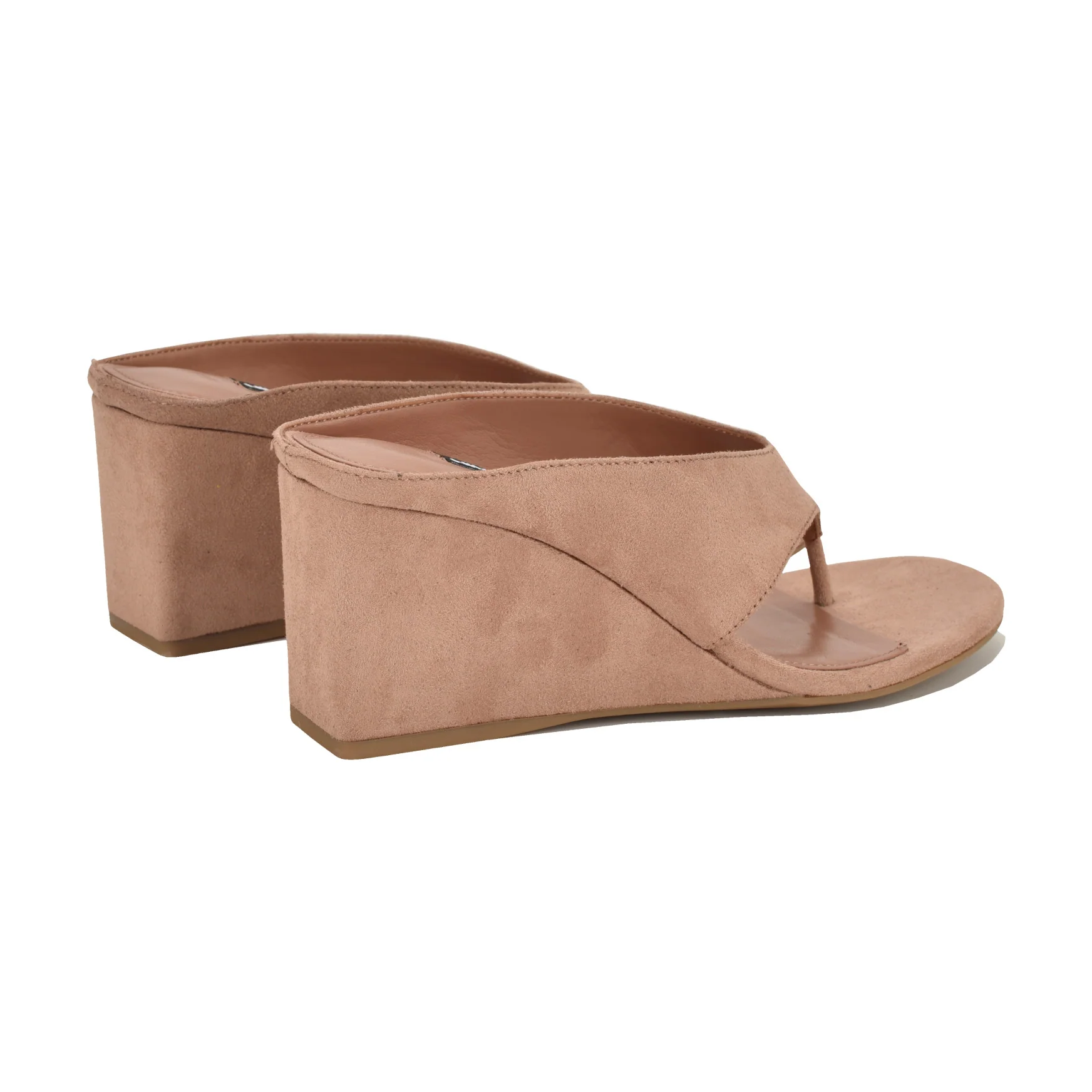 Jadde Thong Wedge Sandals - Image 3