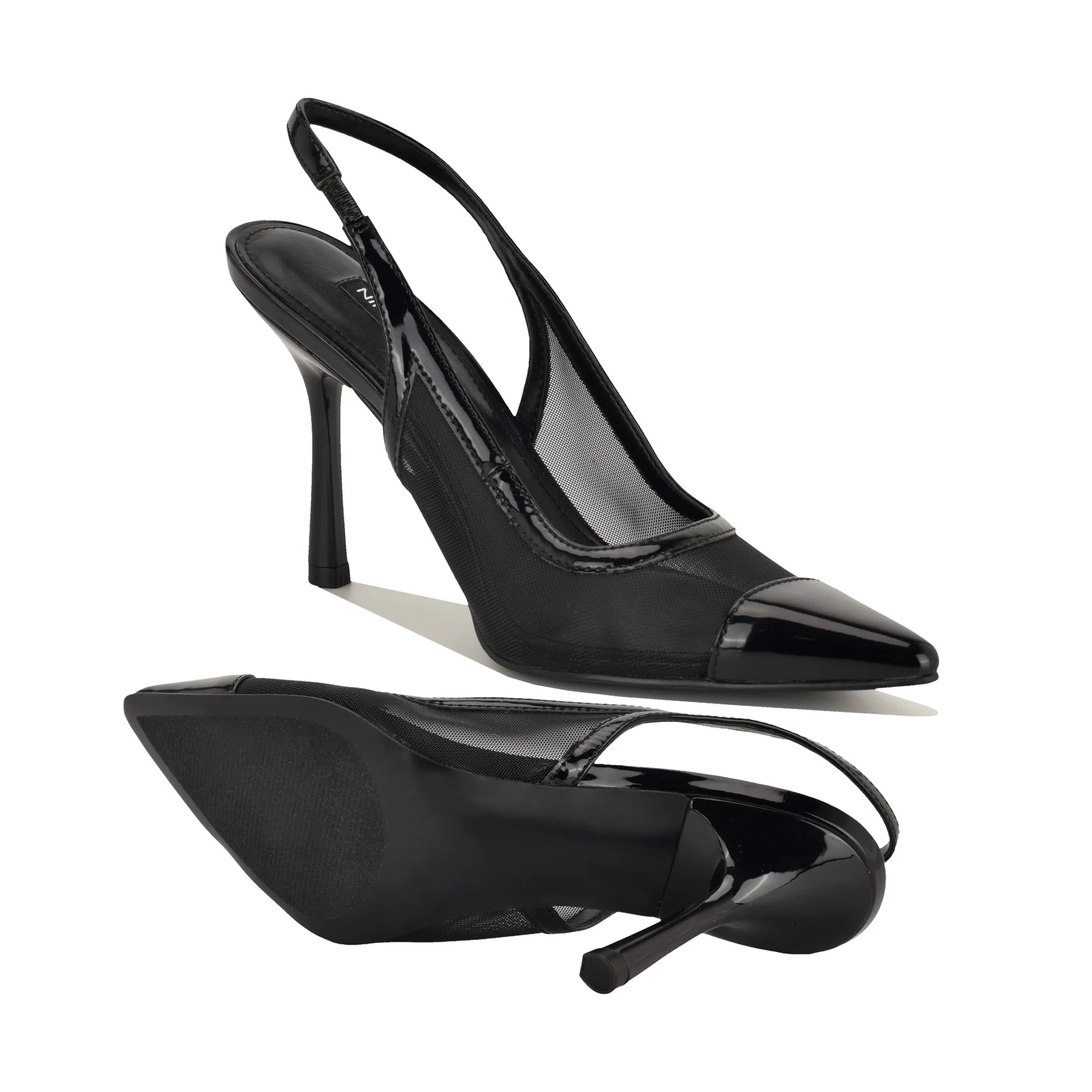 Jermain Mesh Slingback Pumps - Image 4