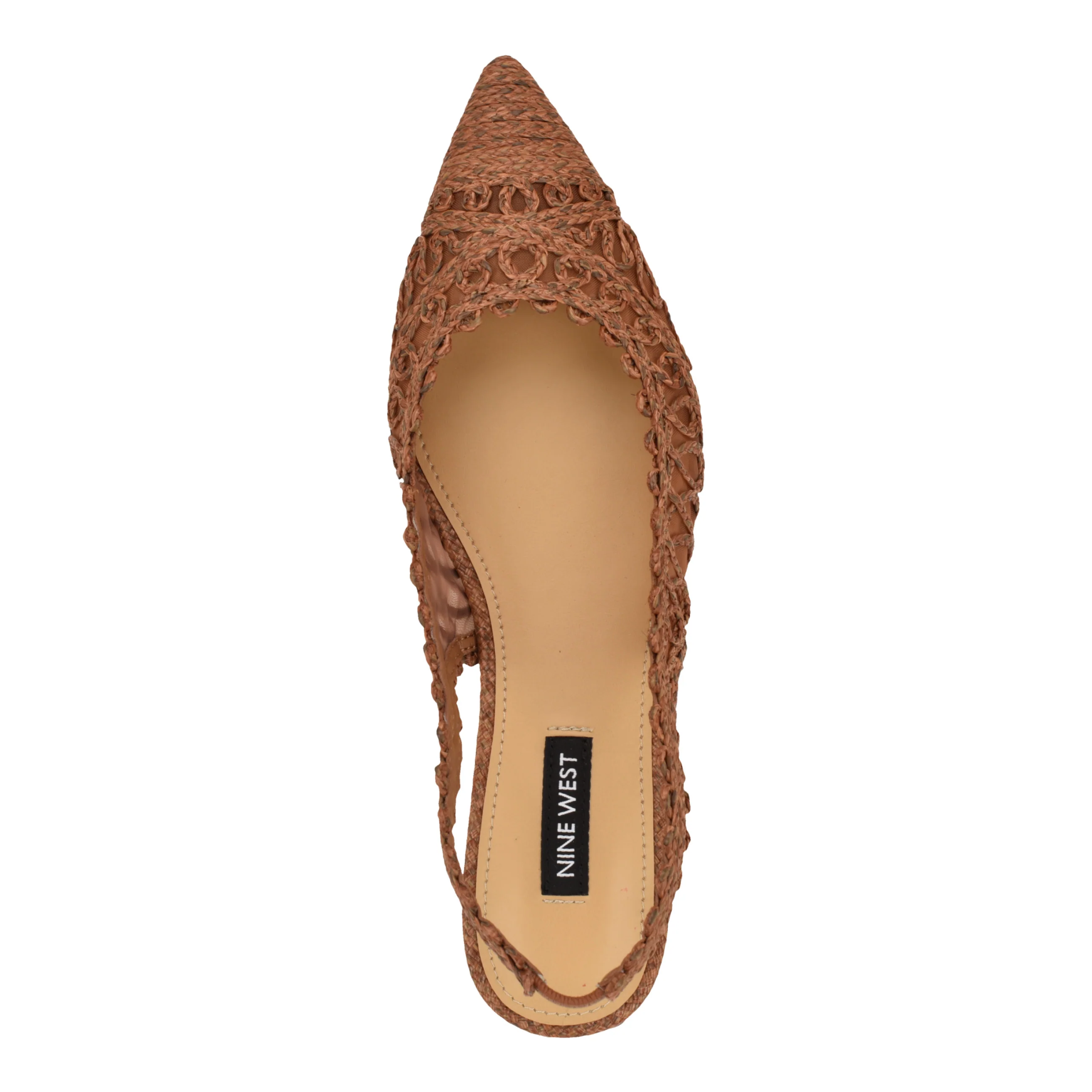 Jovias Woven Slingback Flats - Image 3
