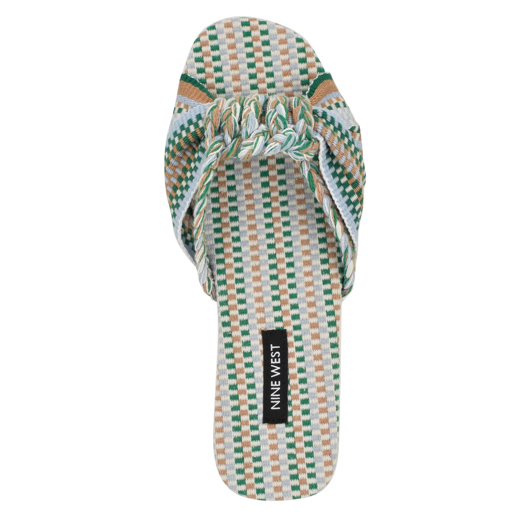 Lalta Knotted Flat Slide Sandals - Image 3
