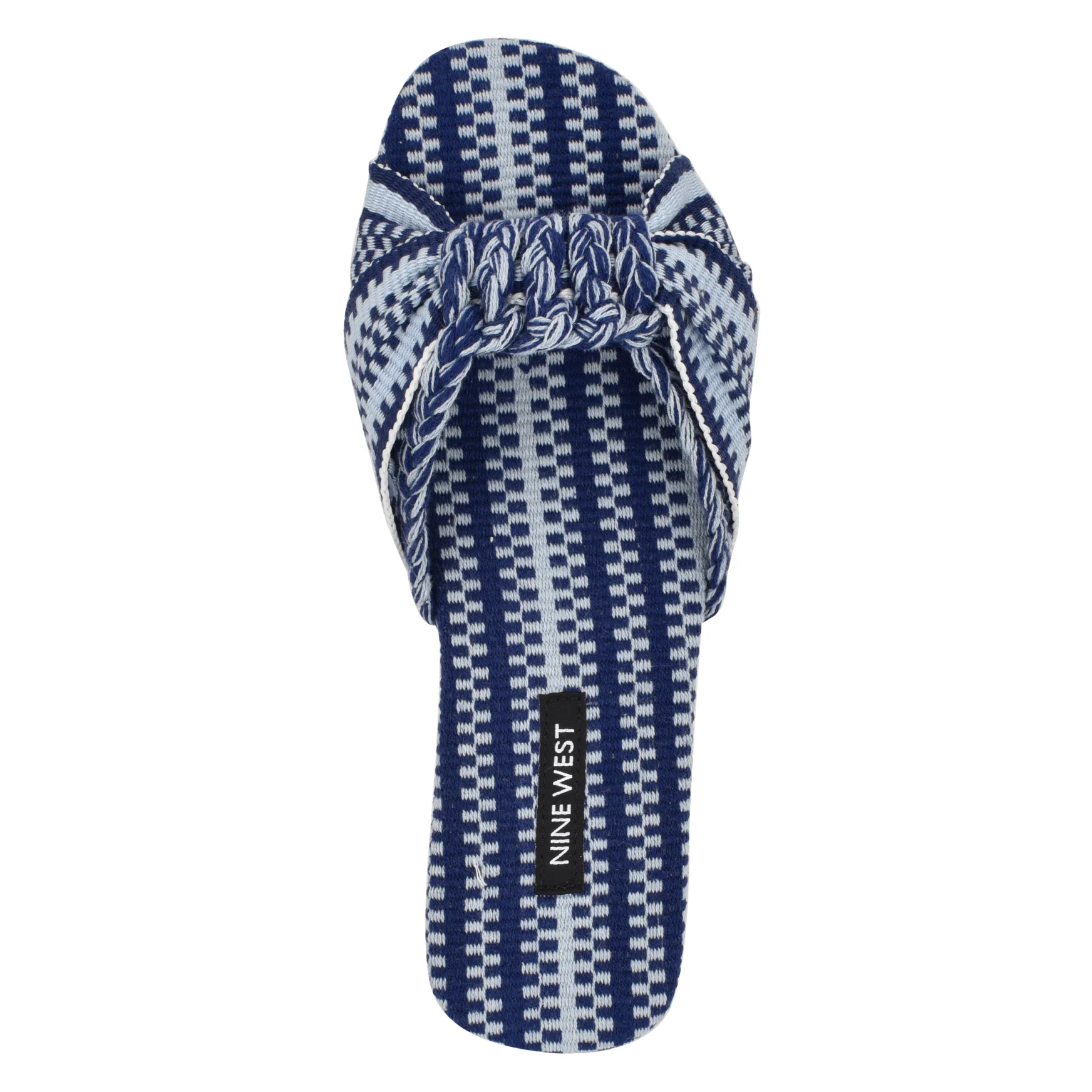 Lalta Knotted Flat Slide Sandals - Image 3