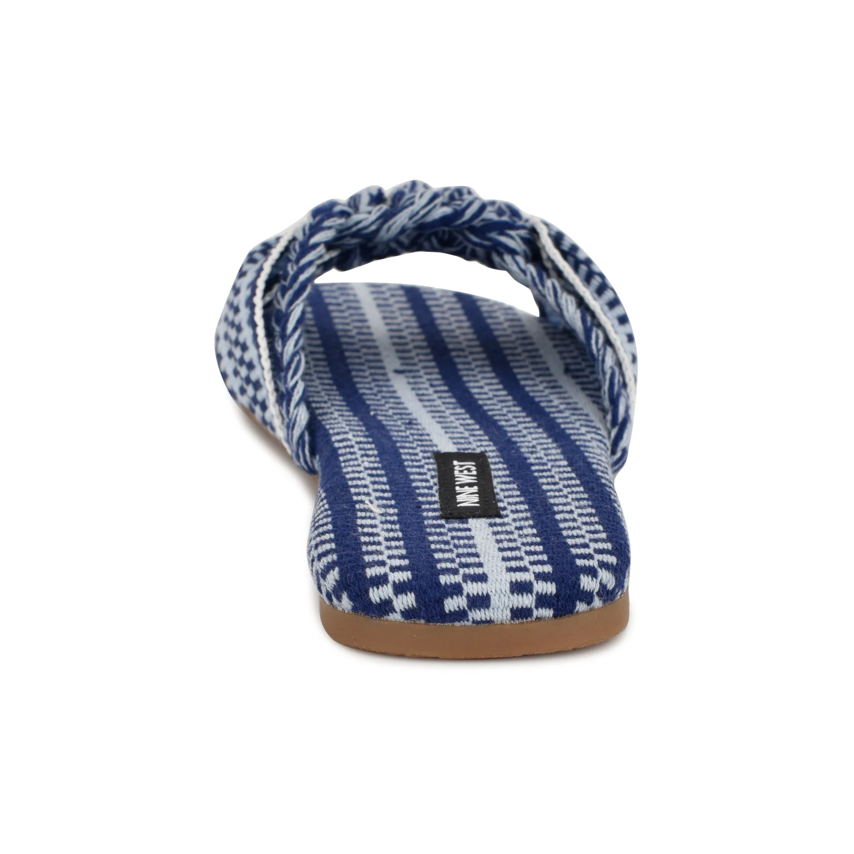 Lalta Knotted Flat Slide Sandals - Image 4