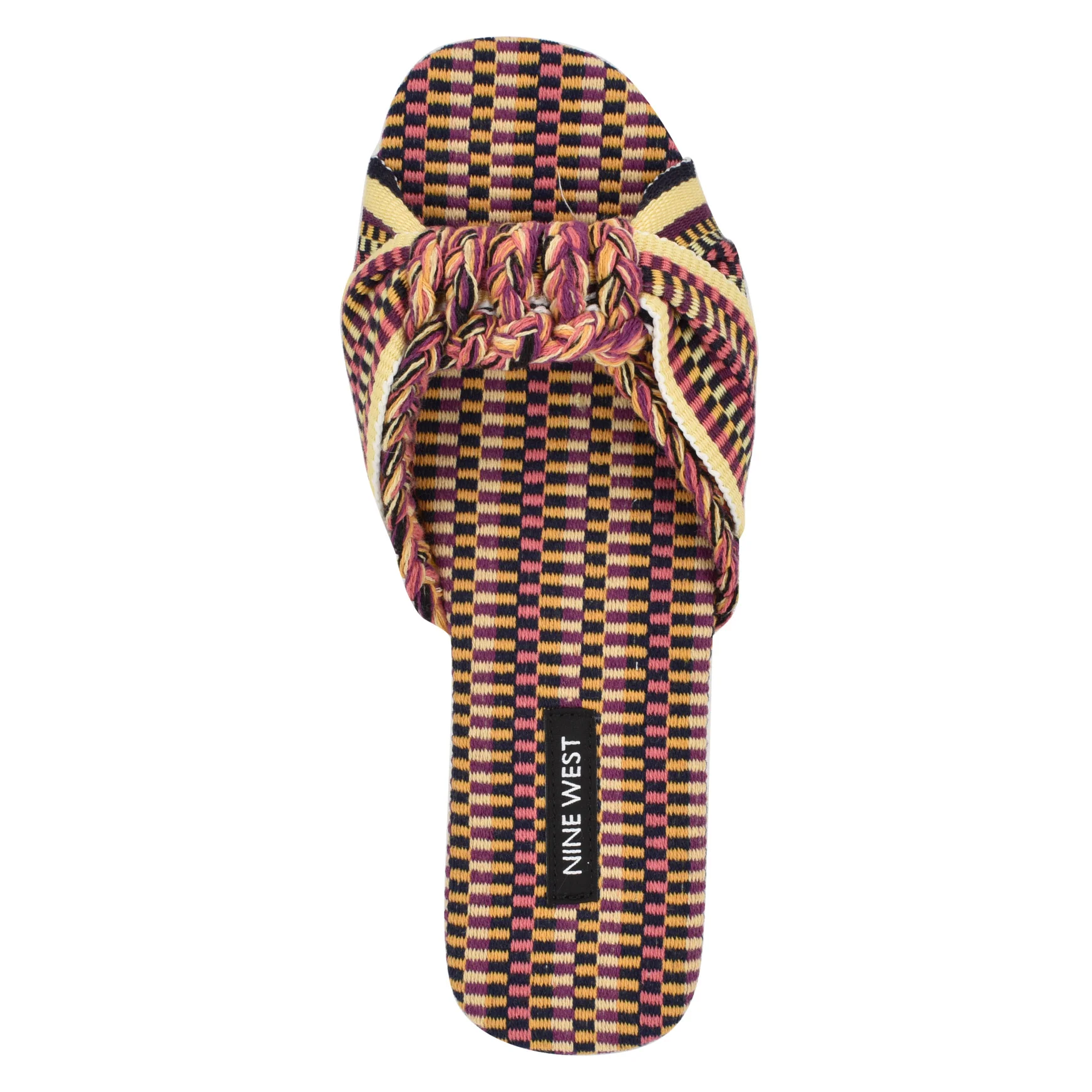 Lalta Knotted Flat Slide Sandals - Image 3