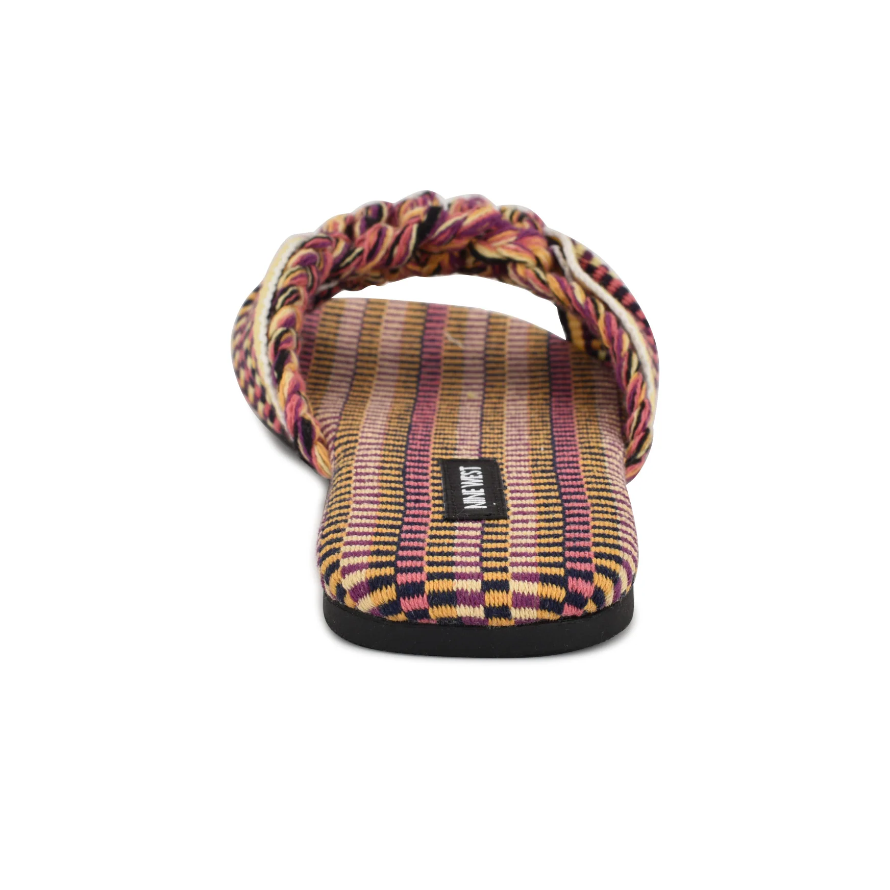 Lalta Knotted Flat Slide Sandals - Image 4