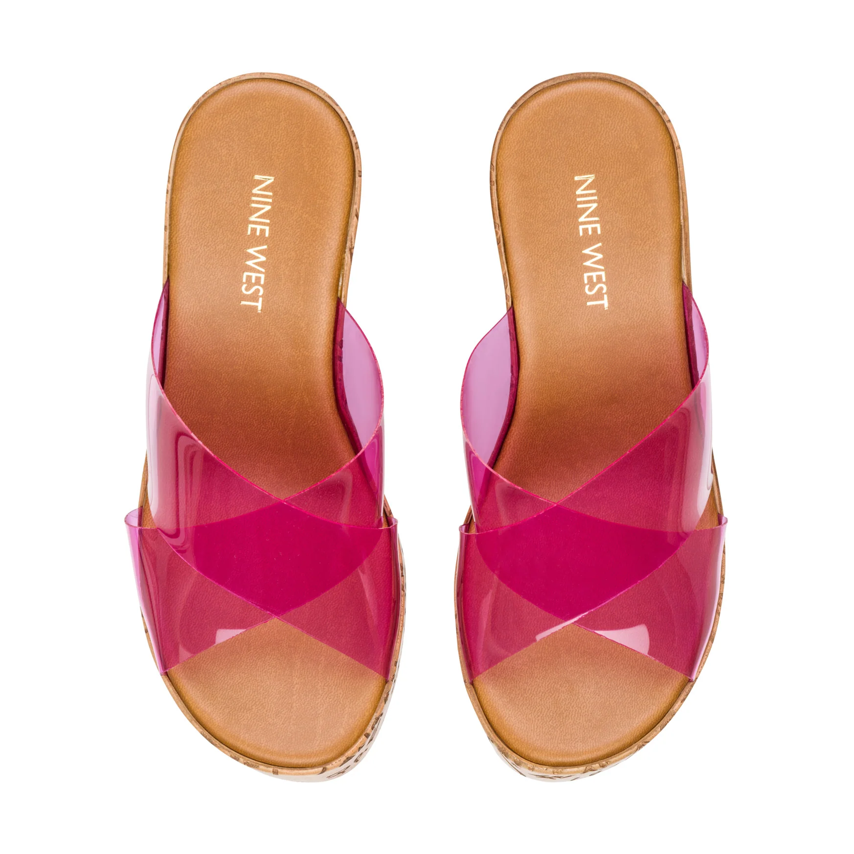Lezza Cross Band Platform Wedges - Image 5