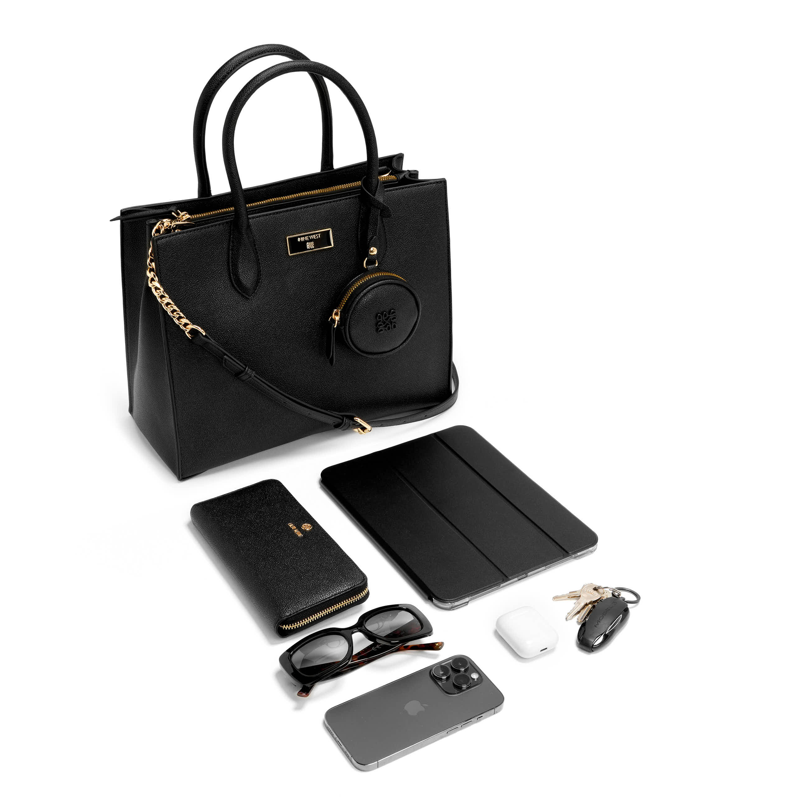 Magdalina Triple Compartment Shopper - Image 5