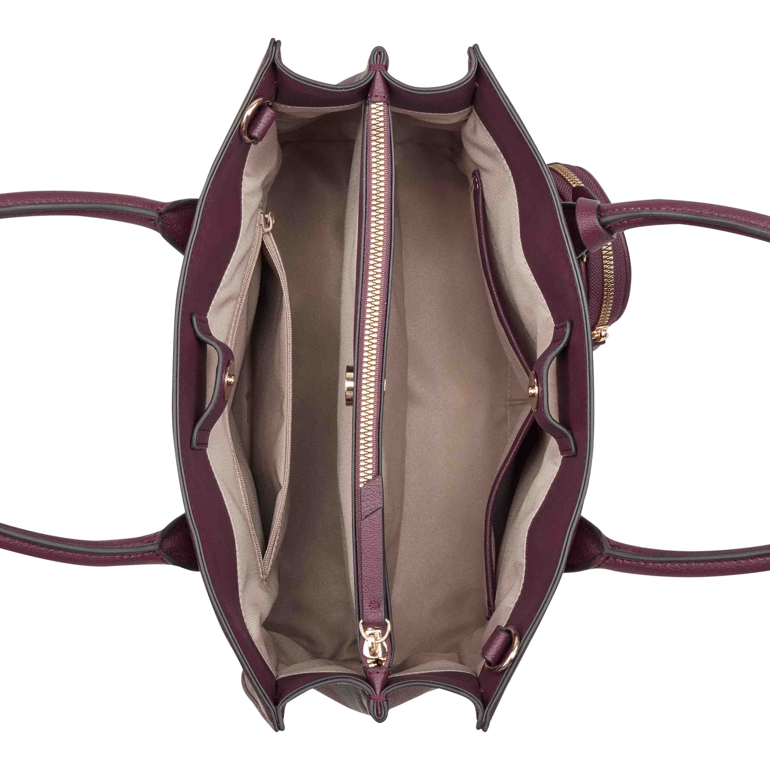 Magdalina Triple Compartment Shopper - Image 4