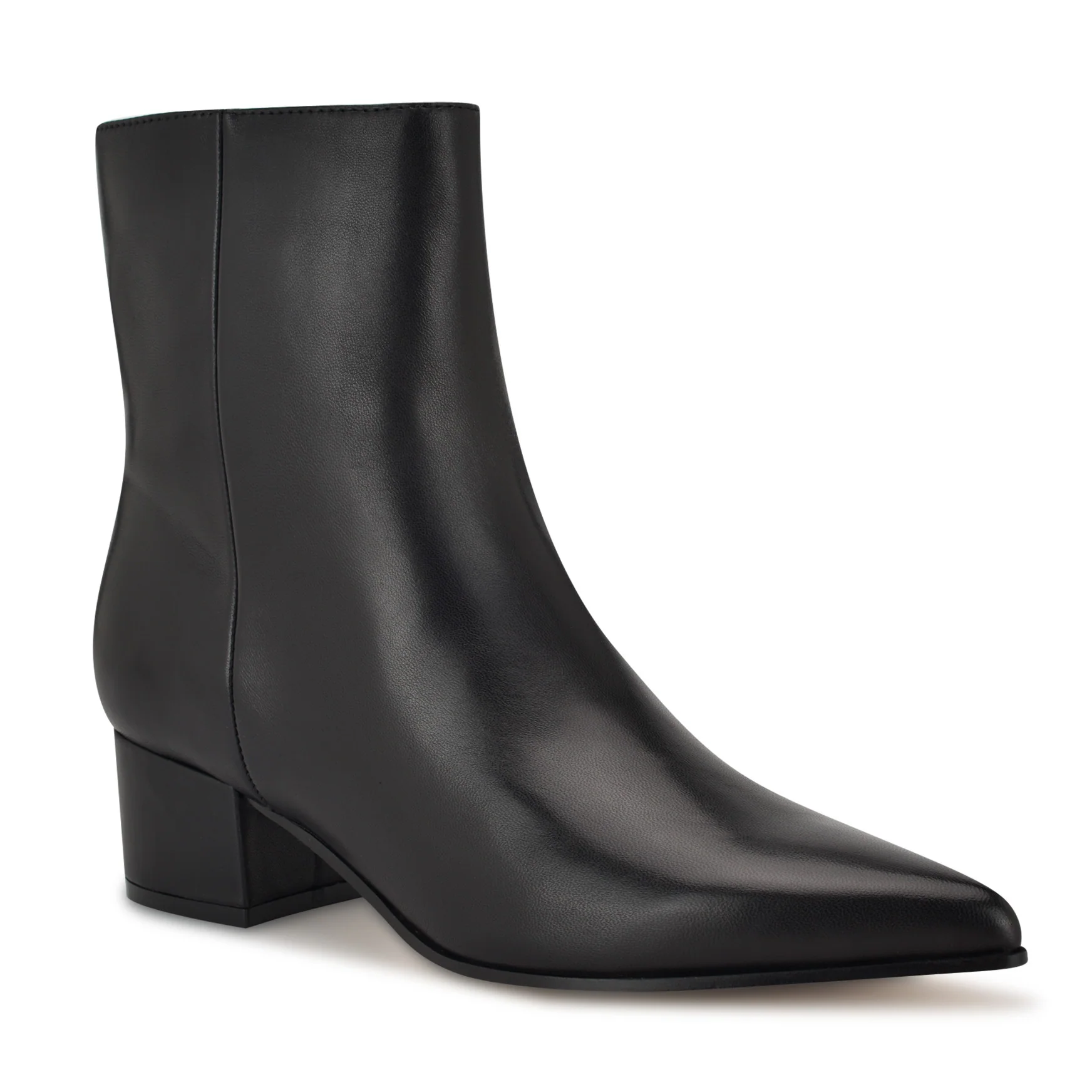 Maribu Ankle Leather Booties - Image 2