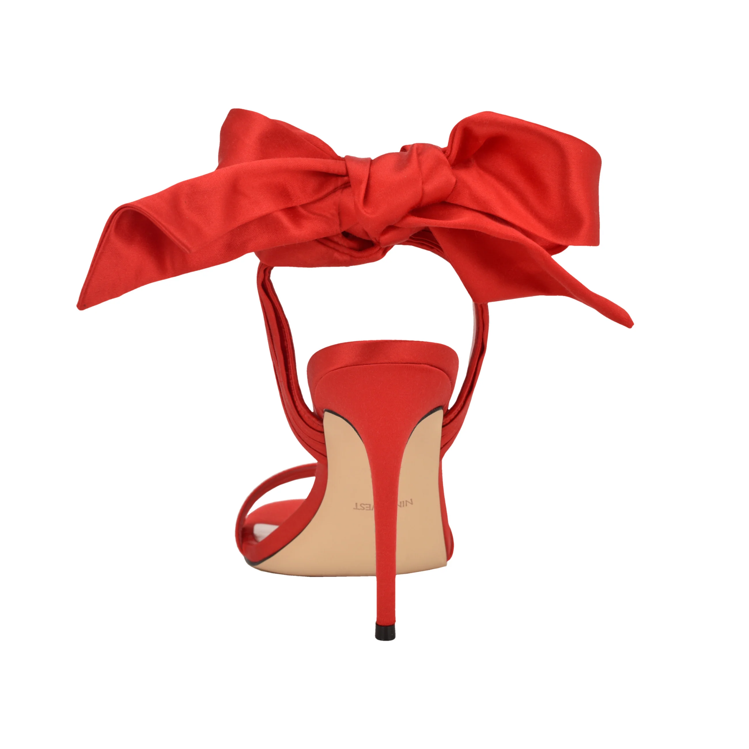 Marilyn Monroe Mmonroe Ankle Wrap Satin Sandals - Image 4