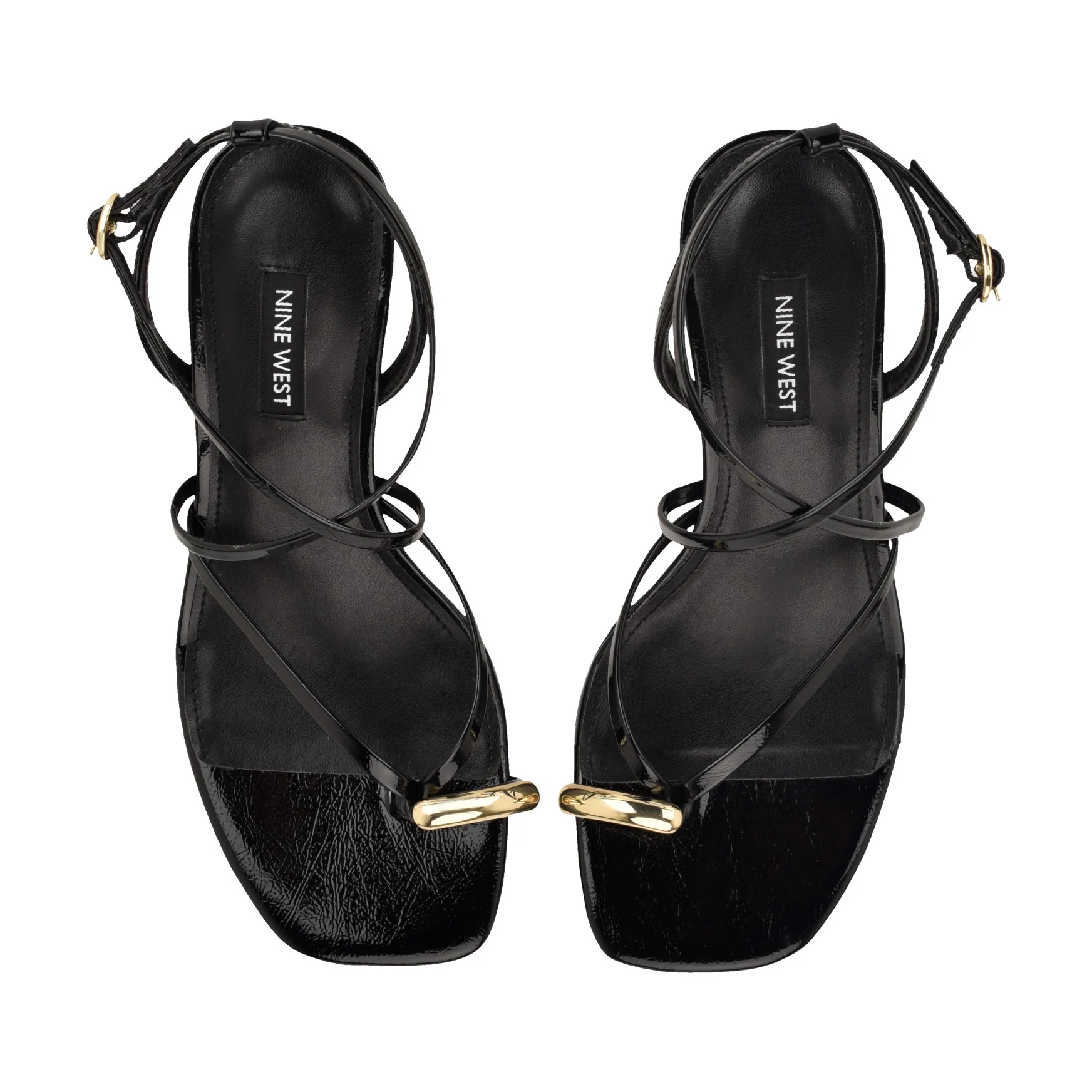 Mays Strappy Kitten Heel Sandals - Image 5