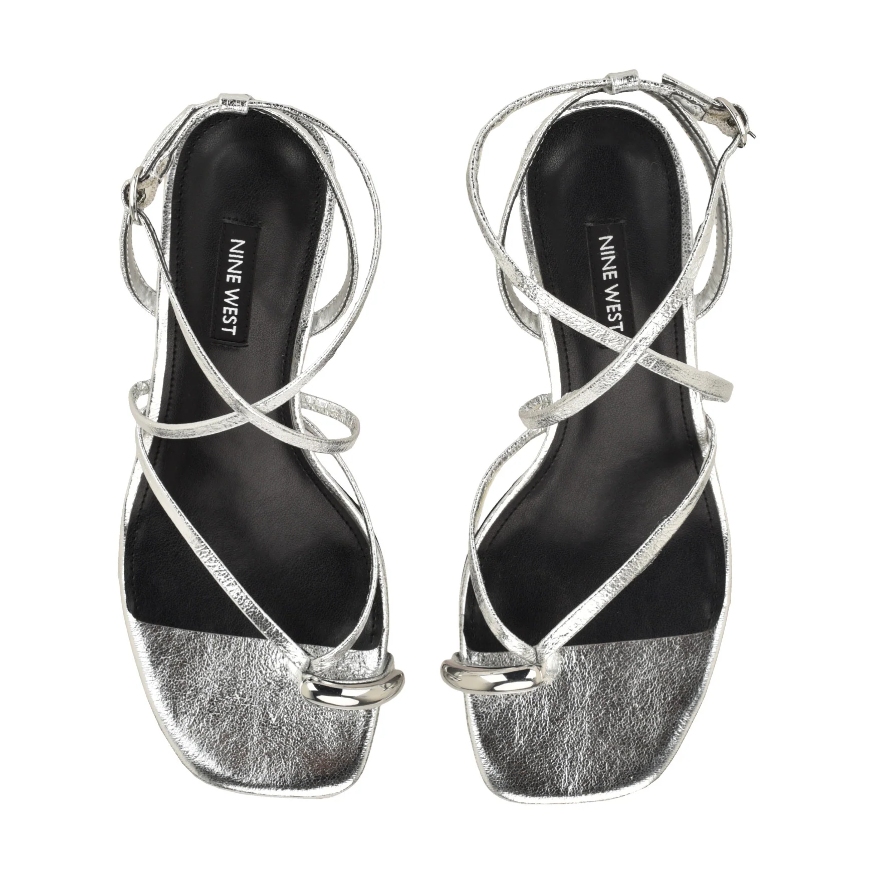 Mays Strappy Kitten Heel Sandals - Image 5