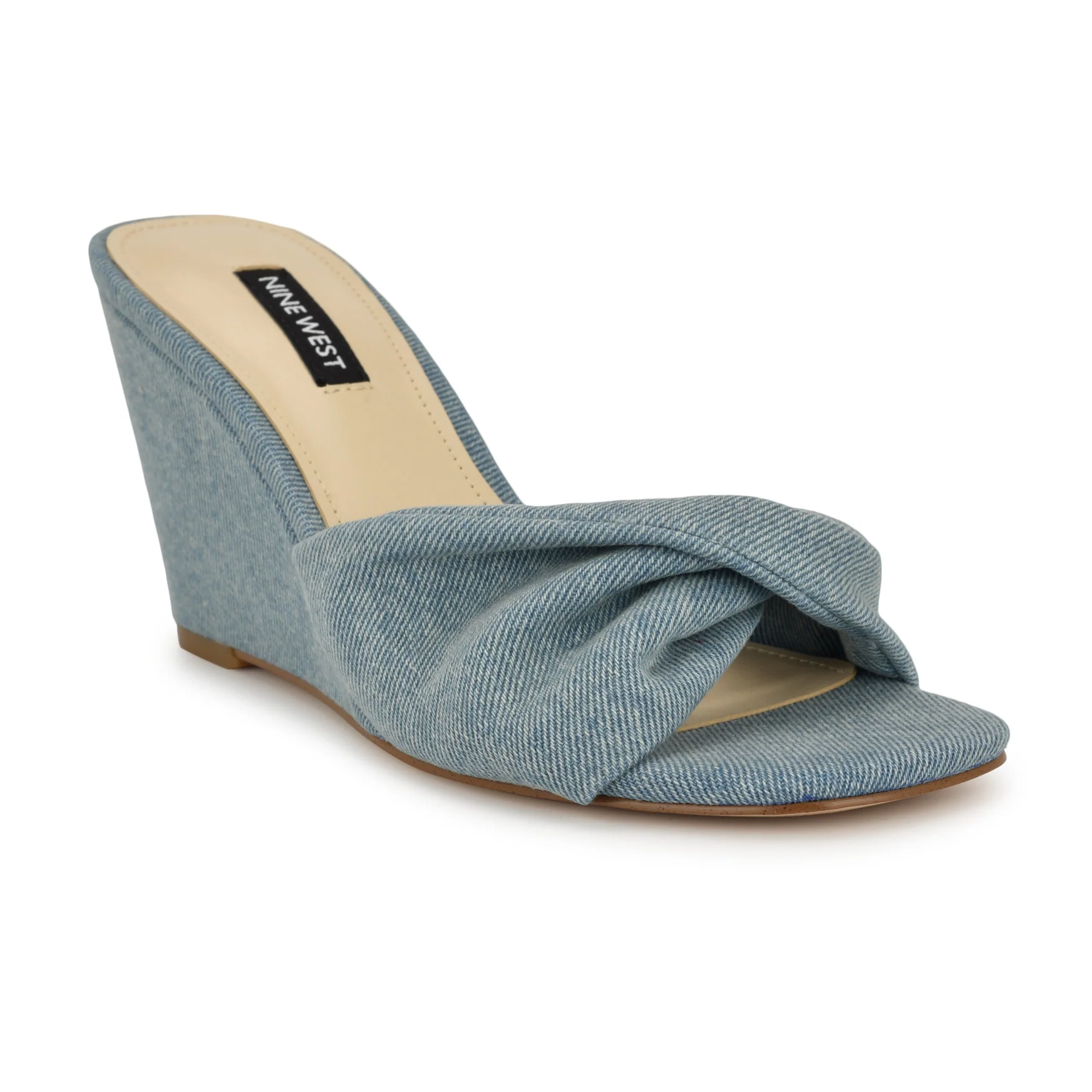 Nikhil Twist Wedge Sandals - Image 2