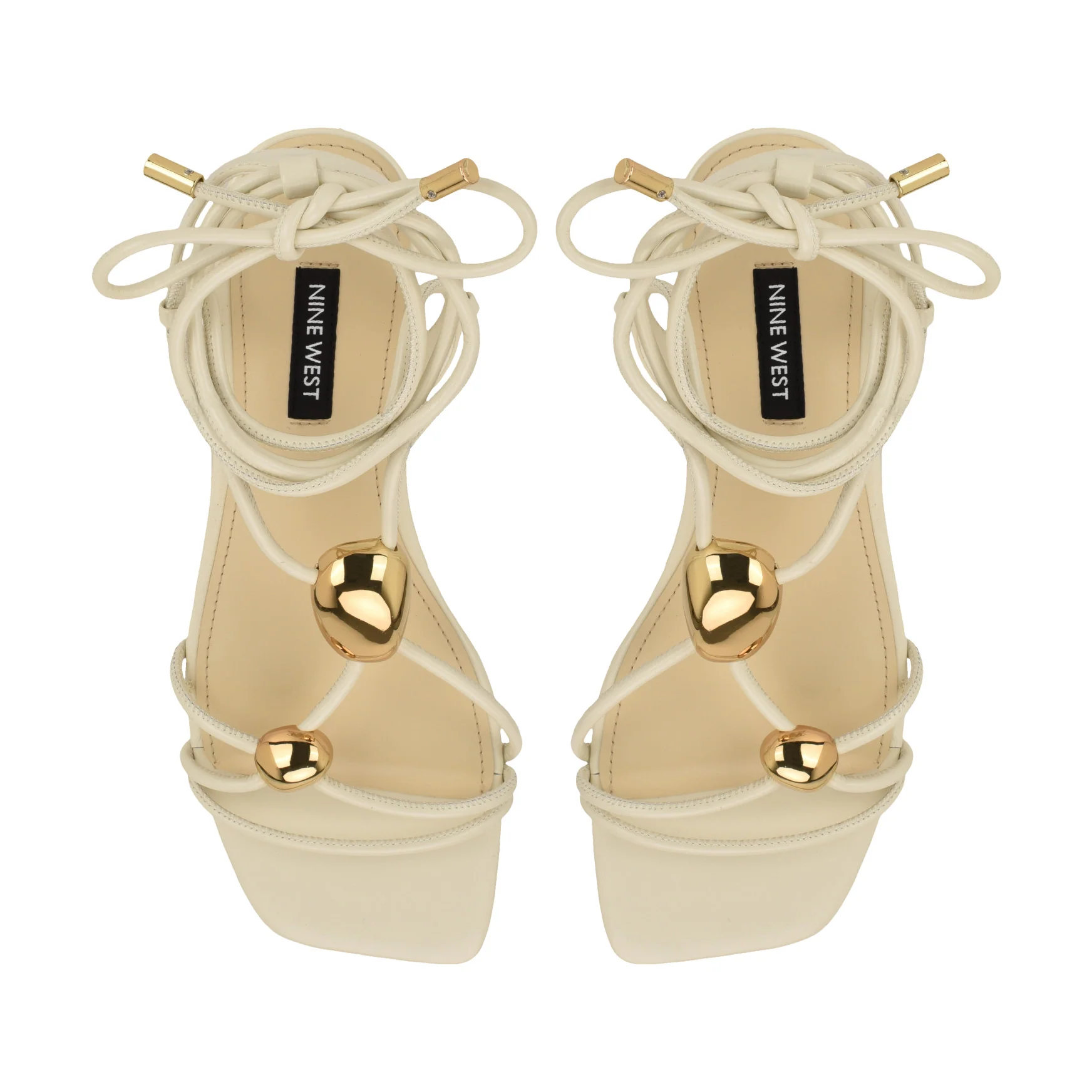 Niraa Ankle Wrap Flat Sandals - Image 5